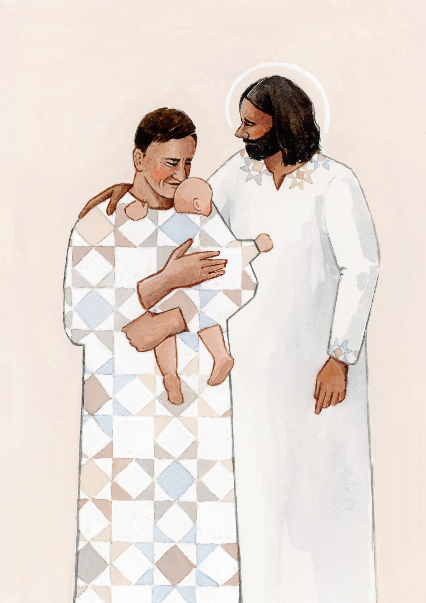 'He Strengthens Me' Print