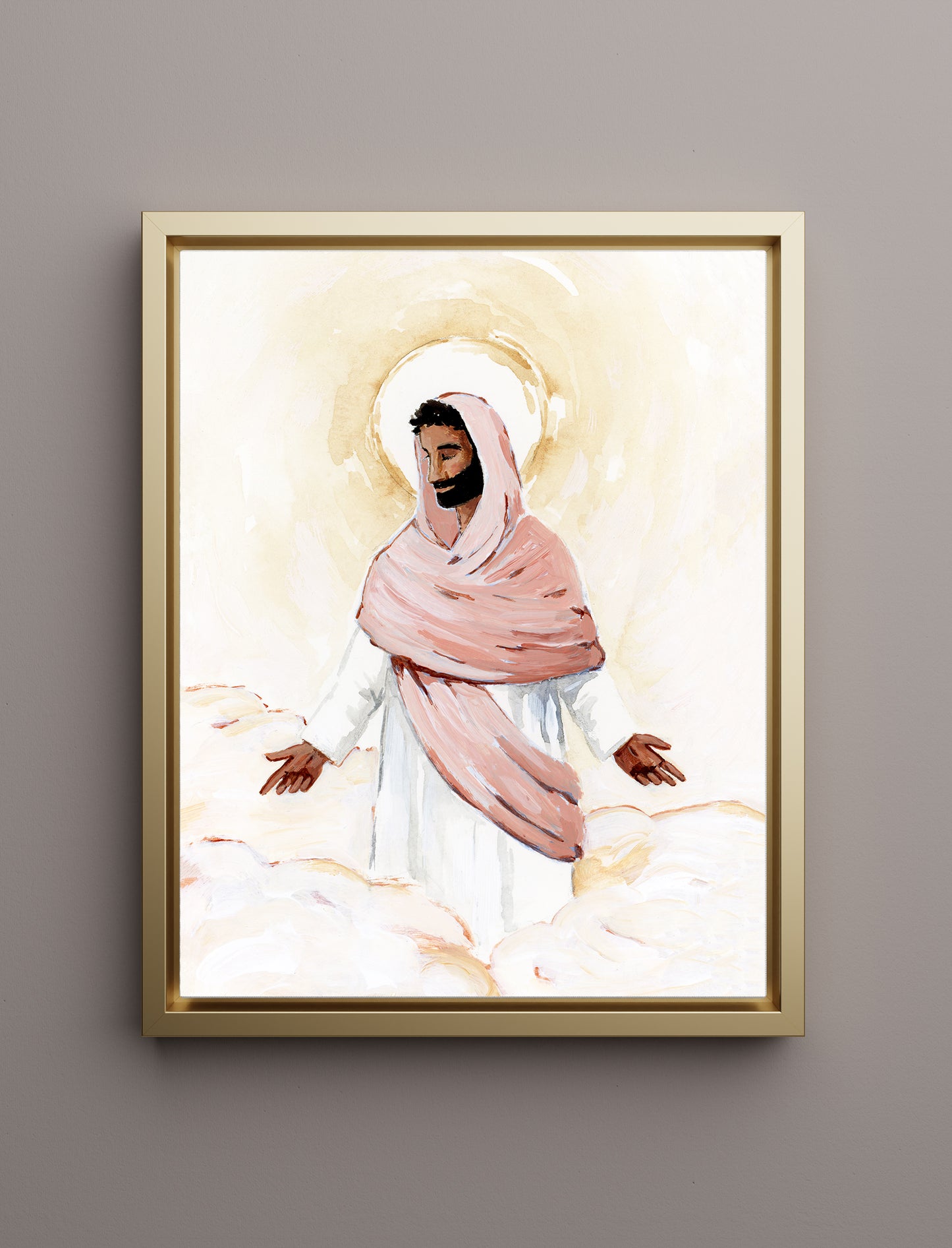 'He Is Risen' Canvas Print