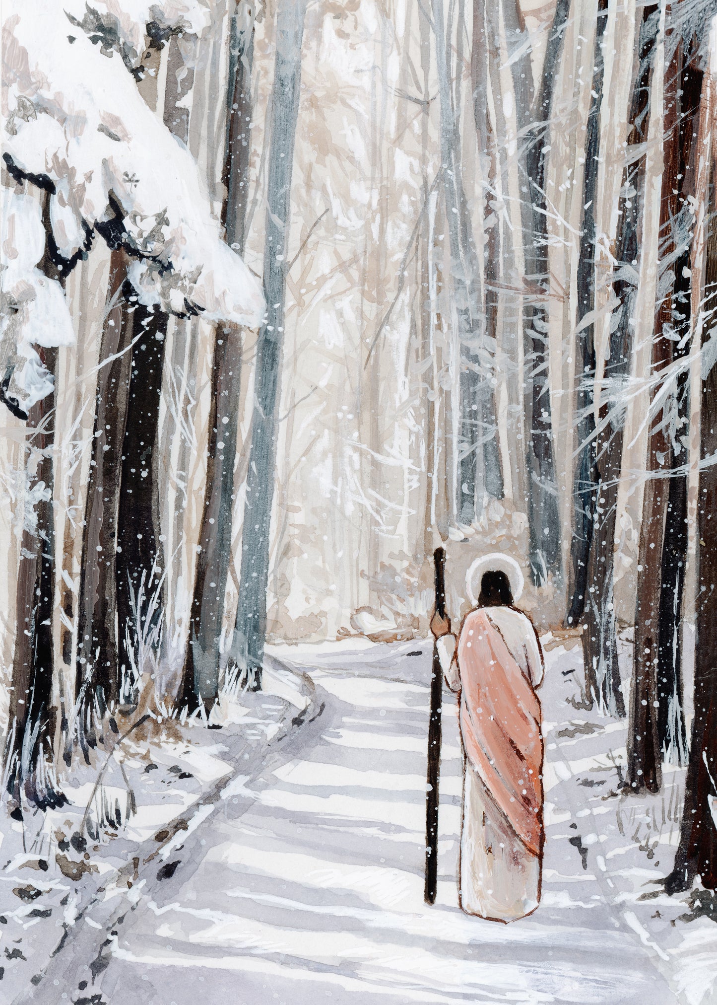 'He Is In Every Winter' Print