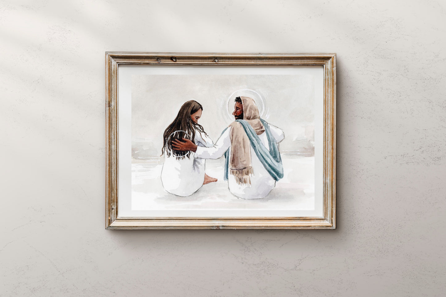 'He Sits With Me' 4x6 Digital Download