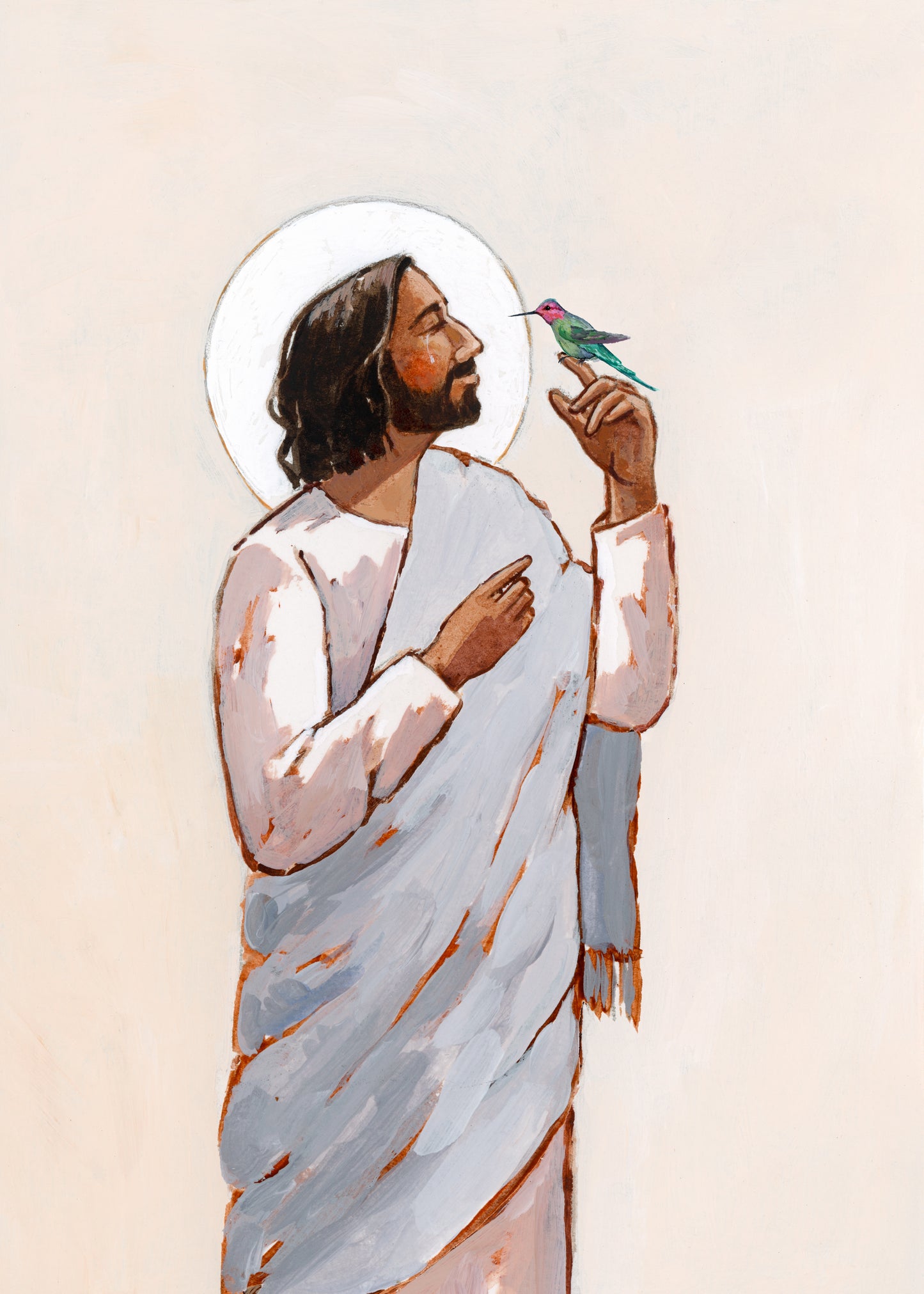 'A Heavenly Messenger' Print (Hummingbird)