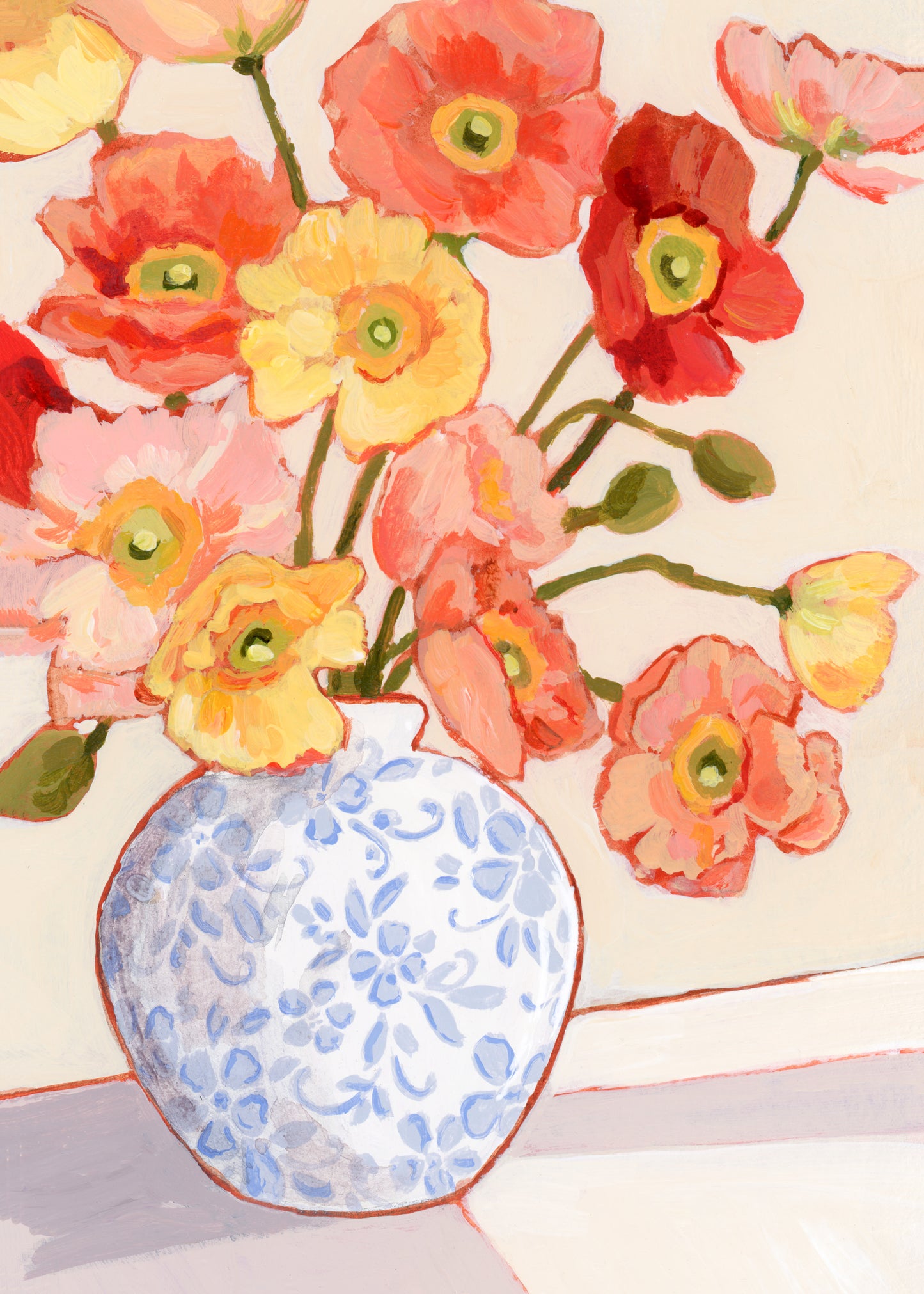 'Icelandic Poppies' Print