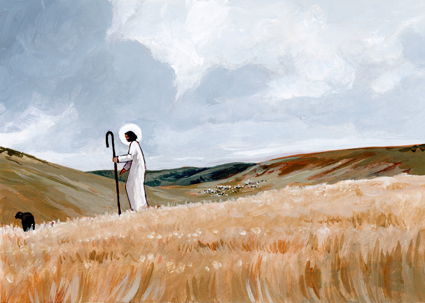 'Leaving The Ninety And Nine For The One' Print