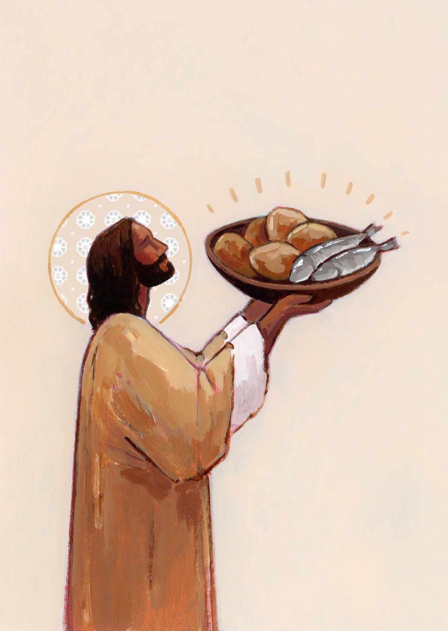 'He Does So Much With So Little' Print