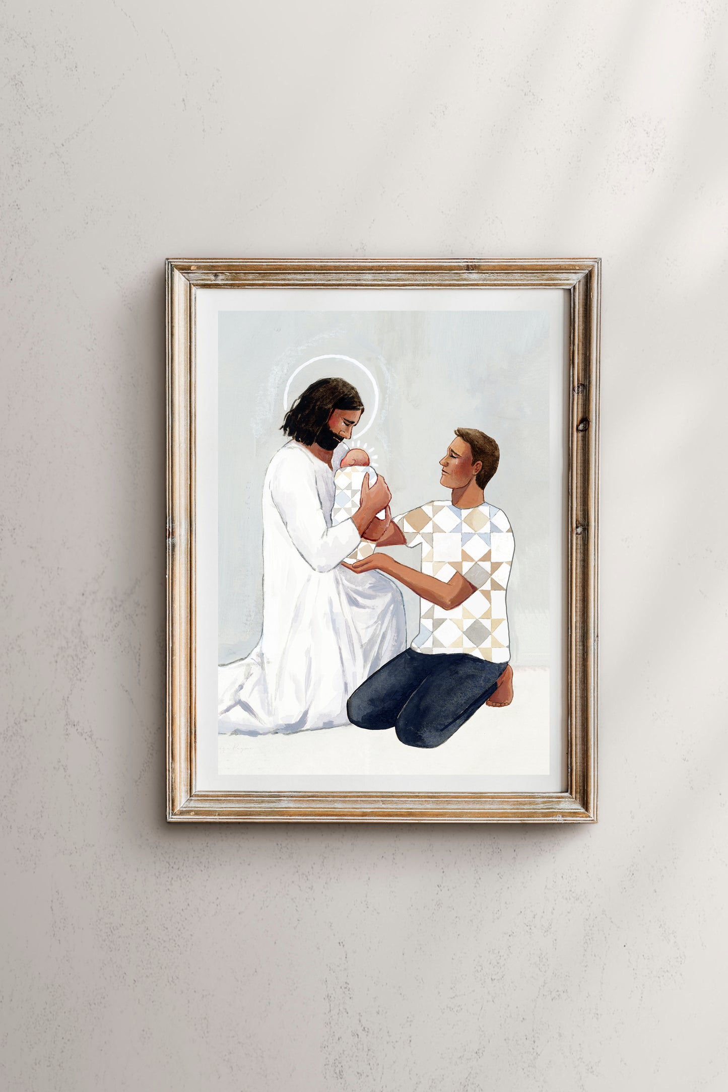 'For Safekeeping' Print (male version)