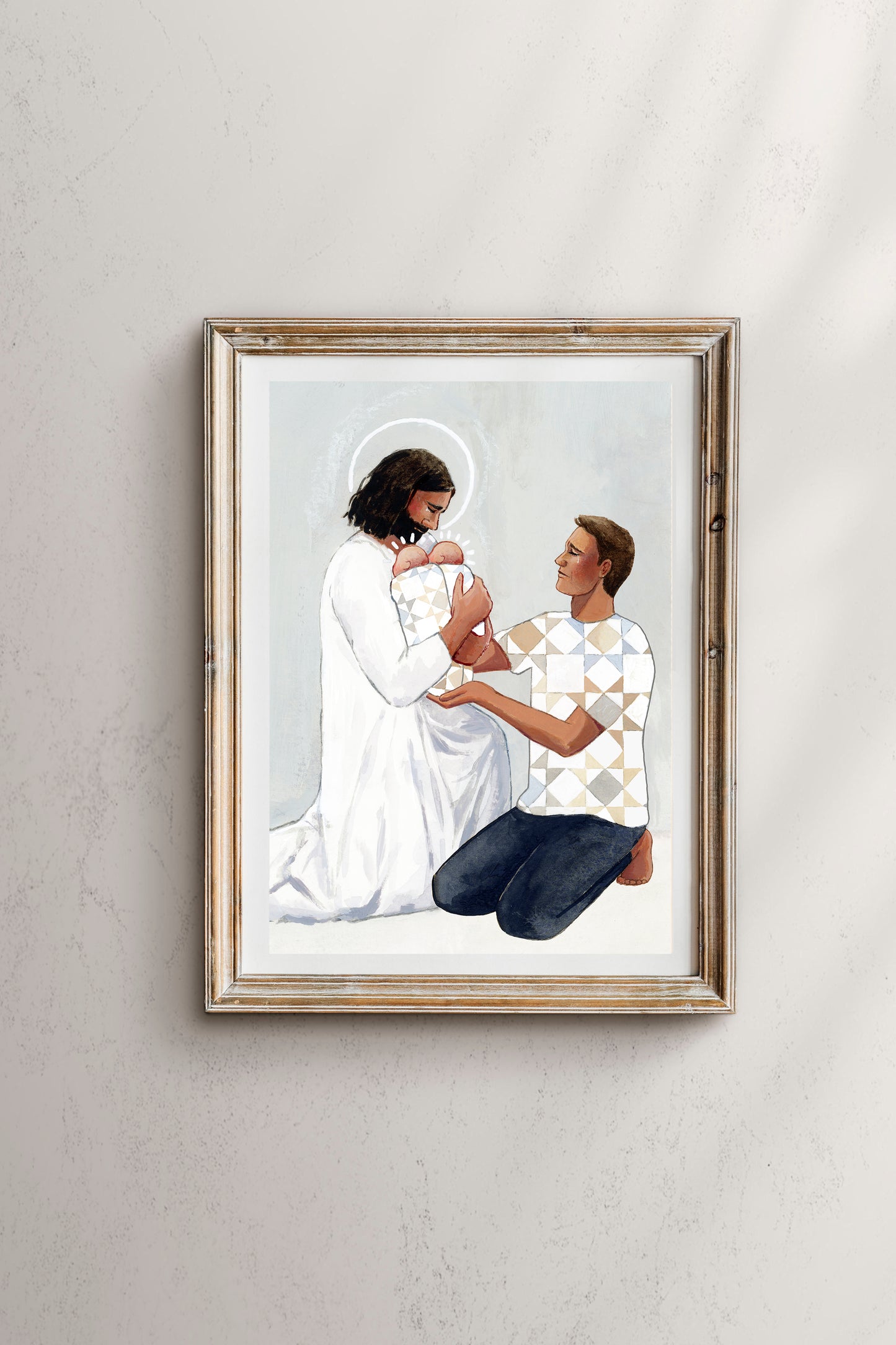 'For Safekeeping' Print (male version)