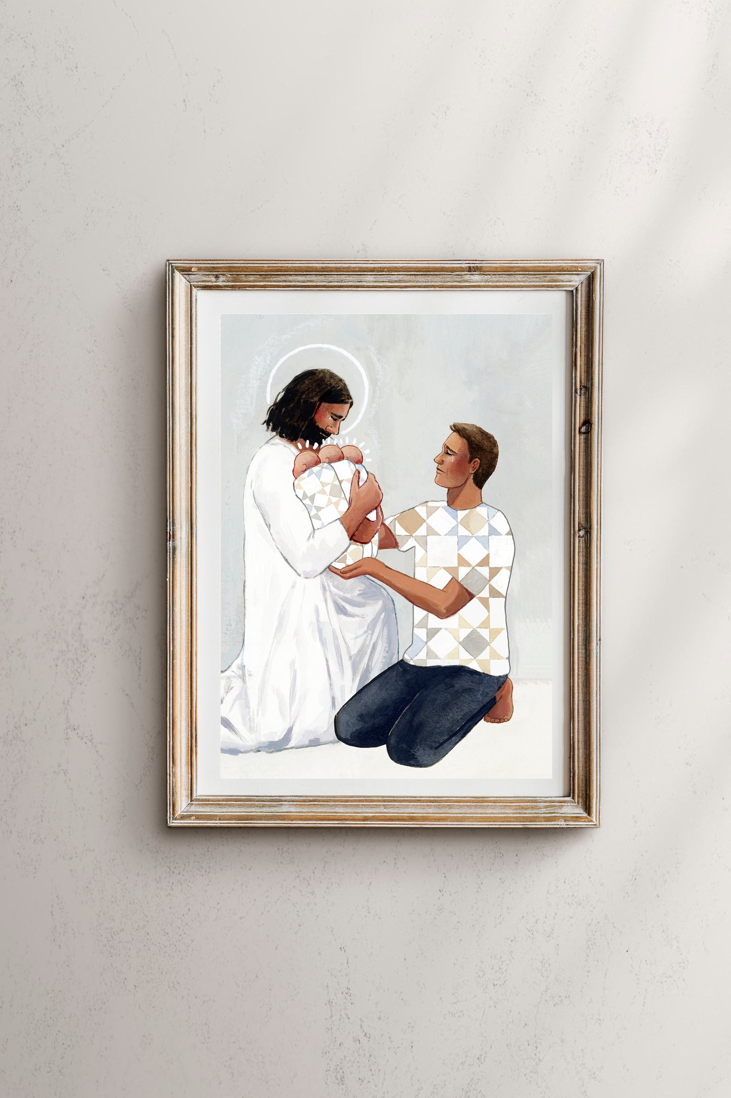 'For Safekeeping' Print (male version)