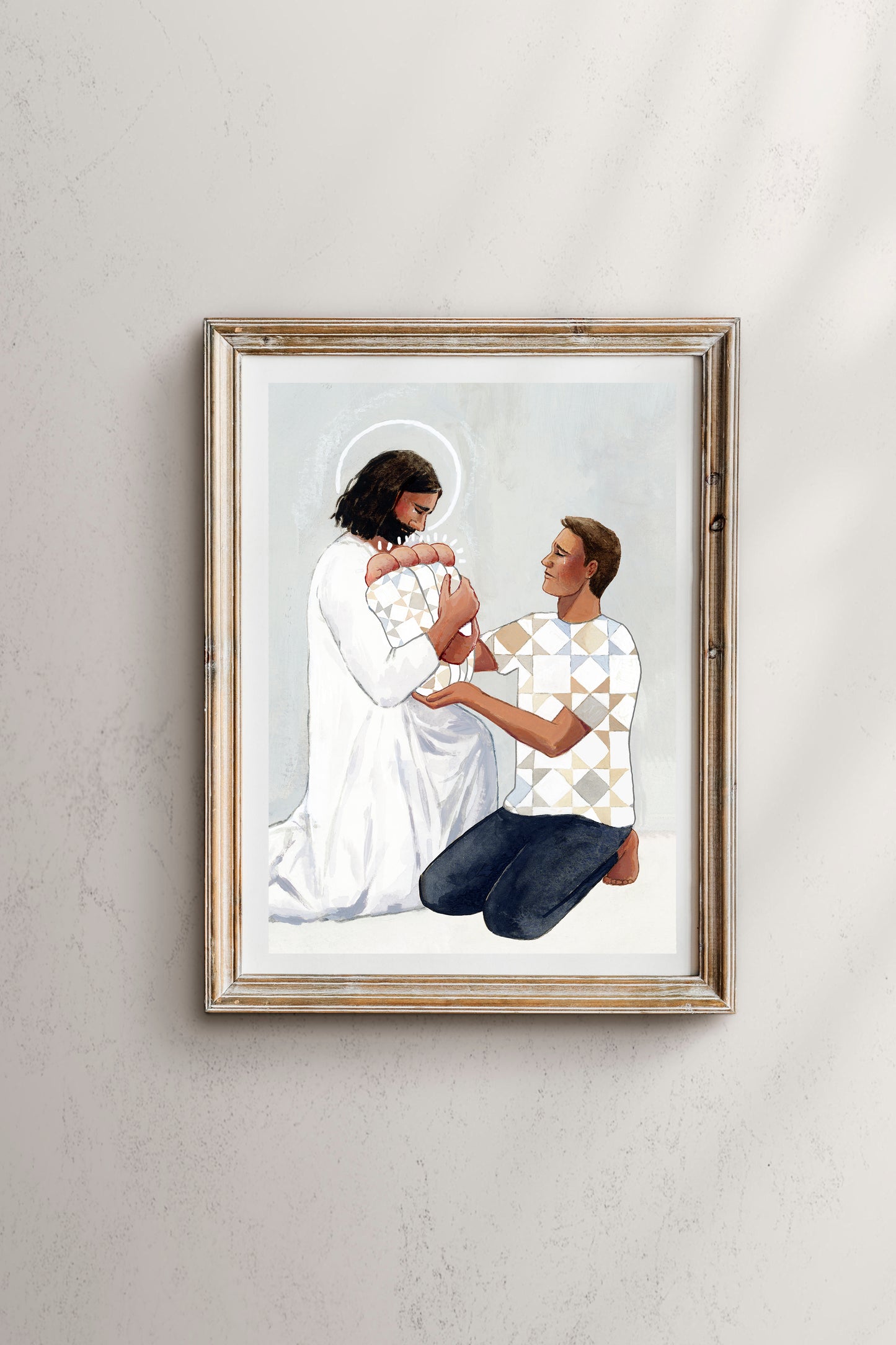 'For Safekeeping' Print (male version)