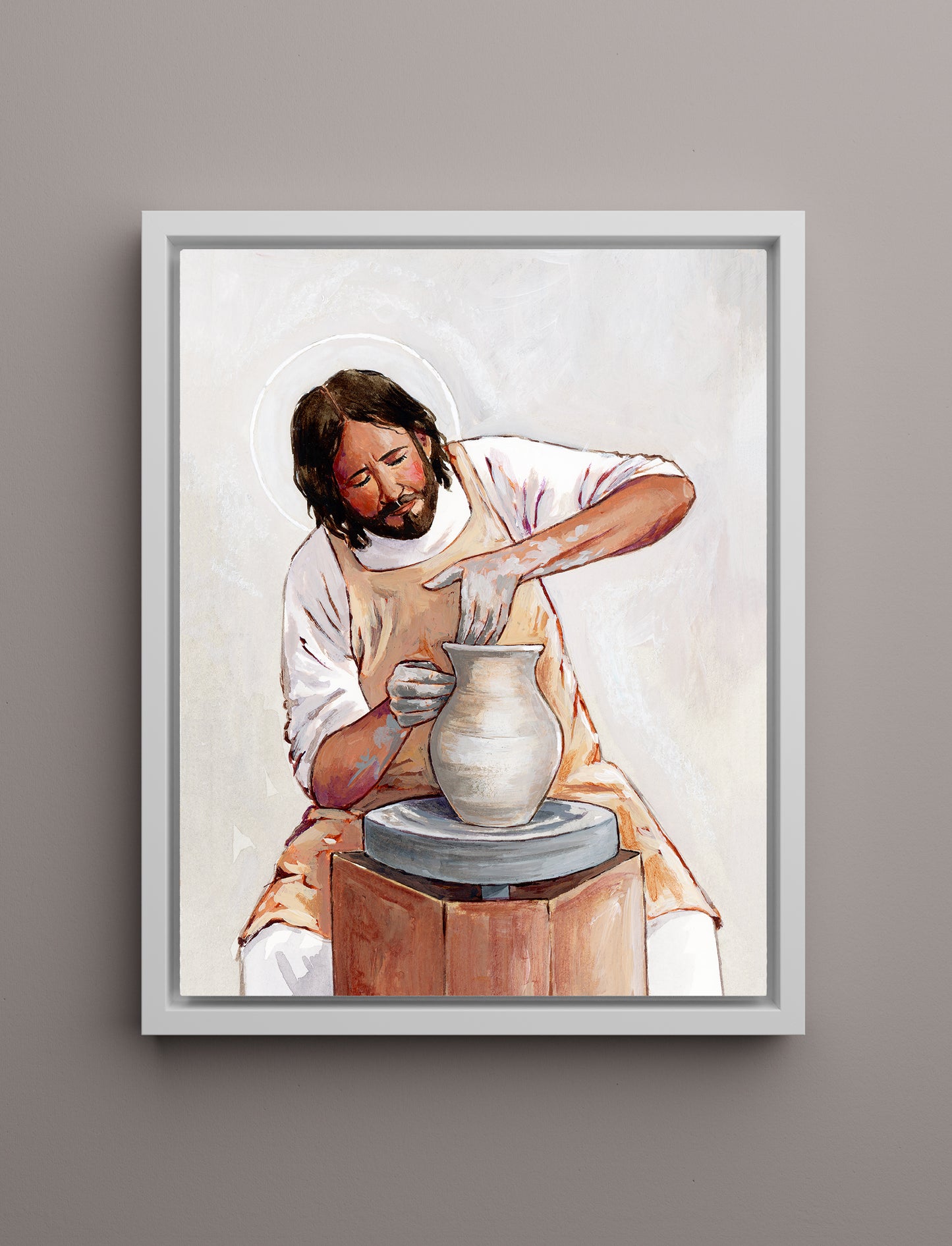 'The Master Potter' Canvas Print