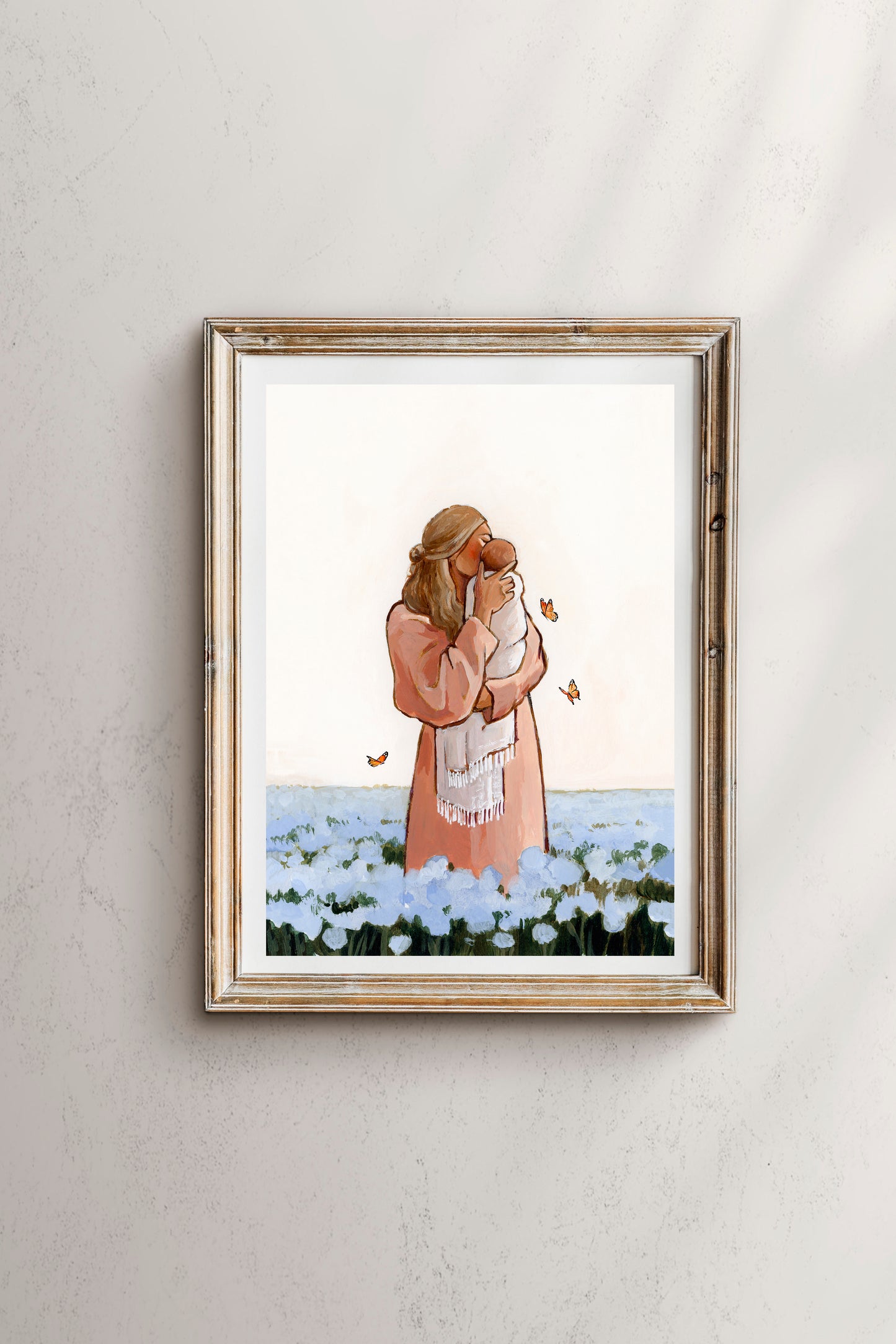 'I'll Meet You Among The Forget Me Nots' Print