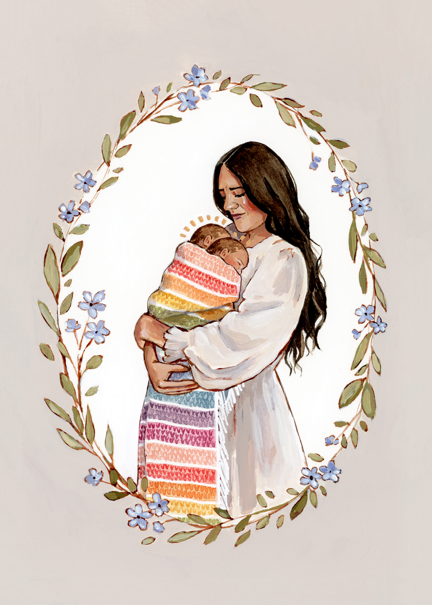 'My Little Rainbow' Print
