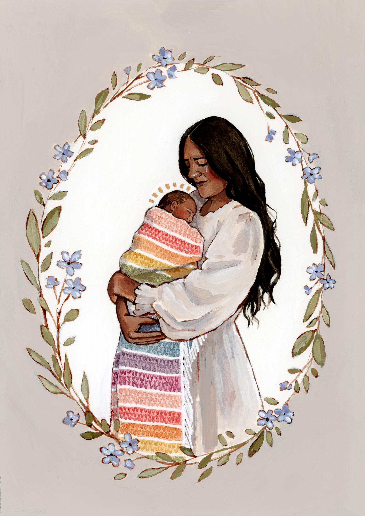 'My Little Rainbow' Print