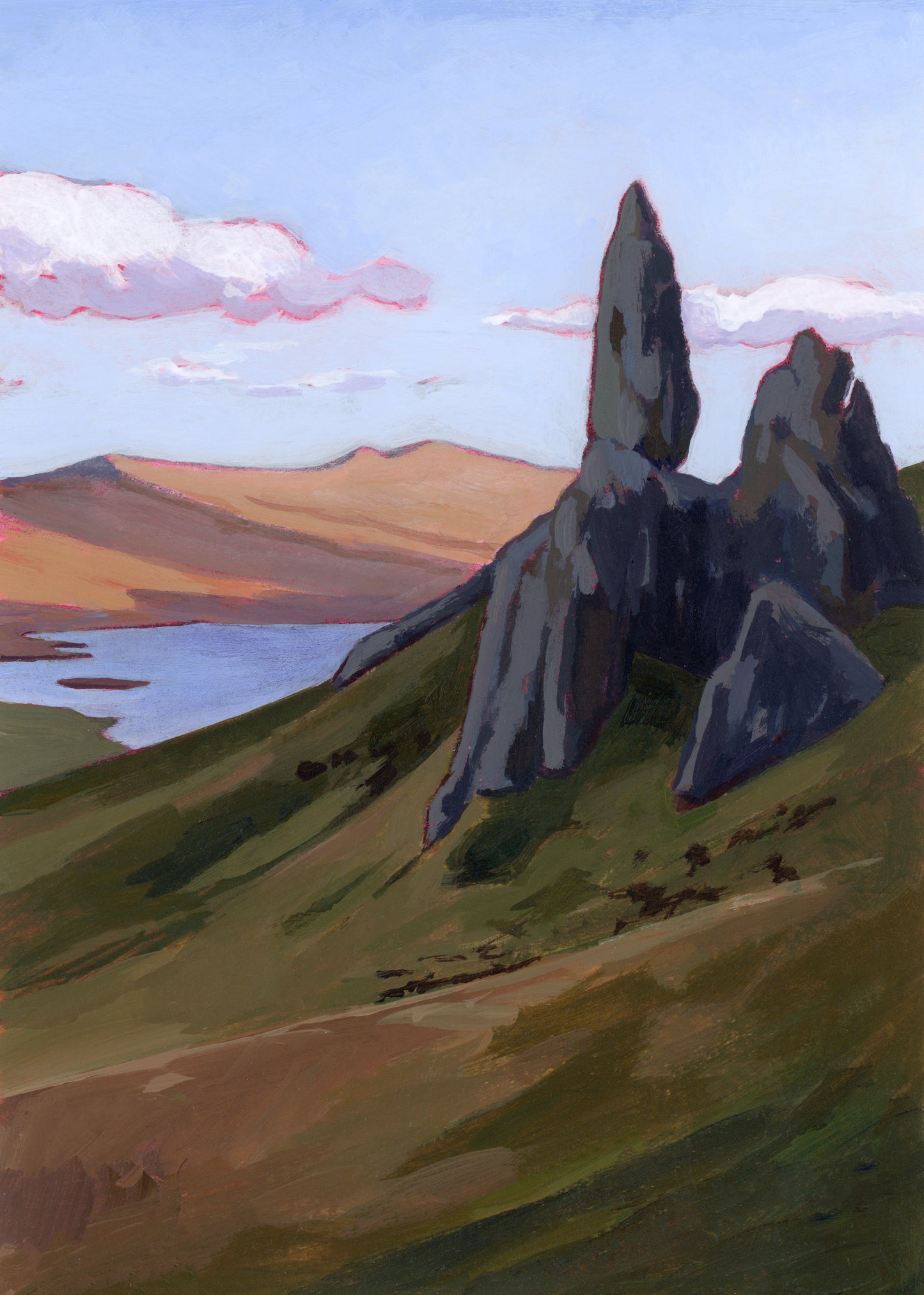 'The Old Man Of Storr' Print