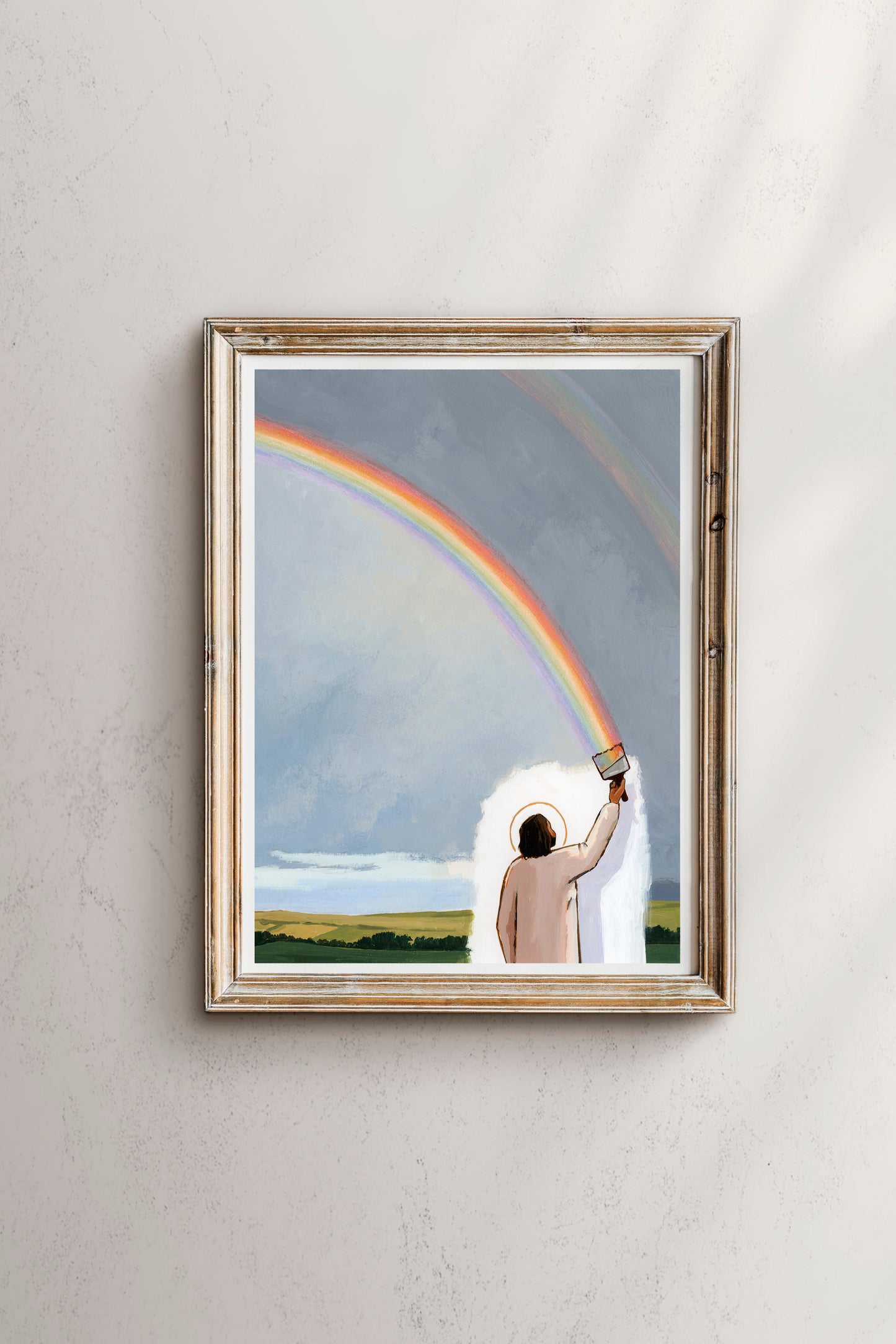 'He Who Paints The Rainbows' Print