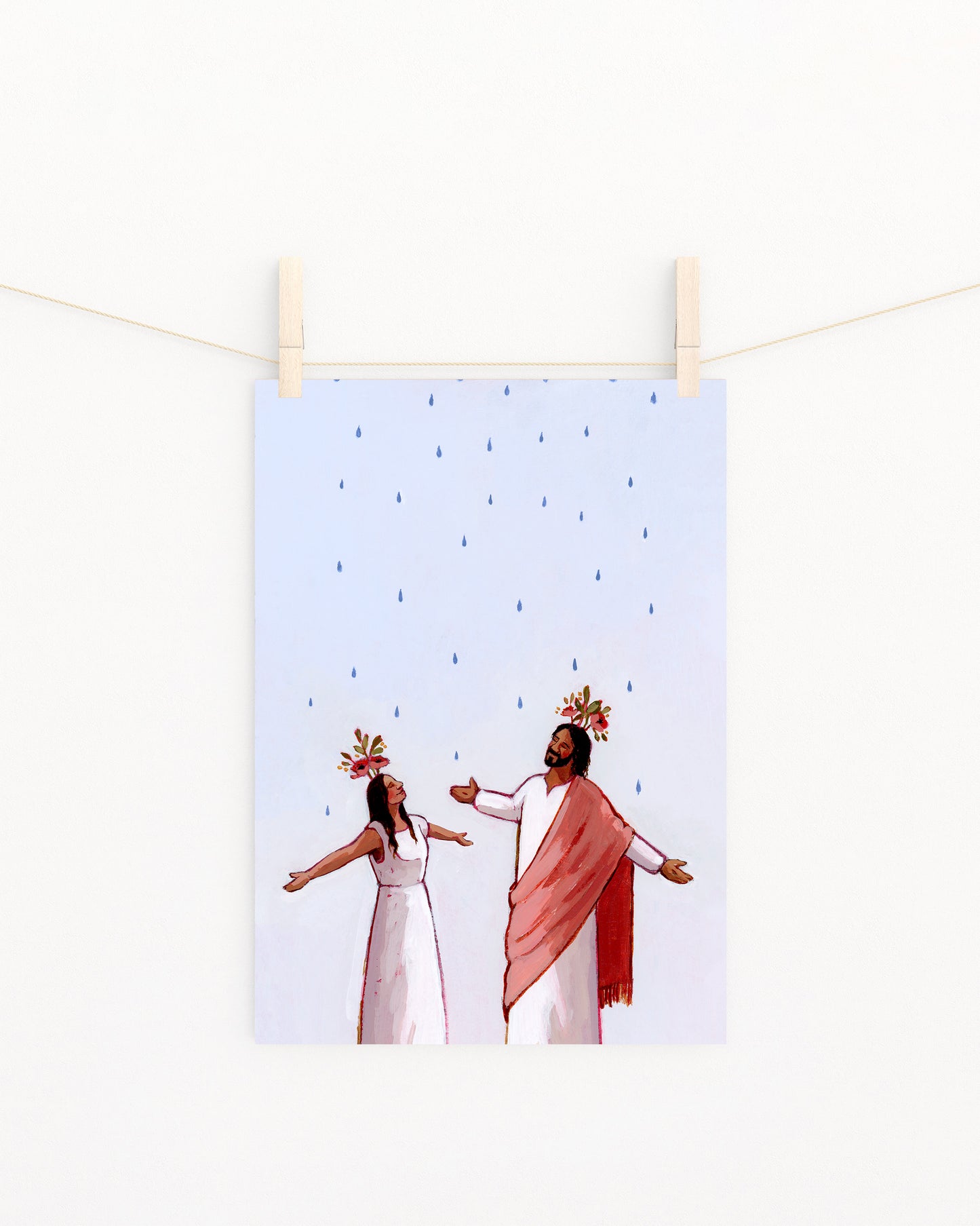 'He Taught Me That Rain Is Beautiful' Print
