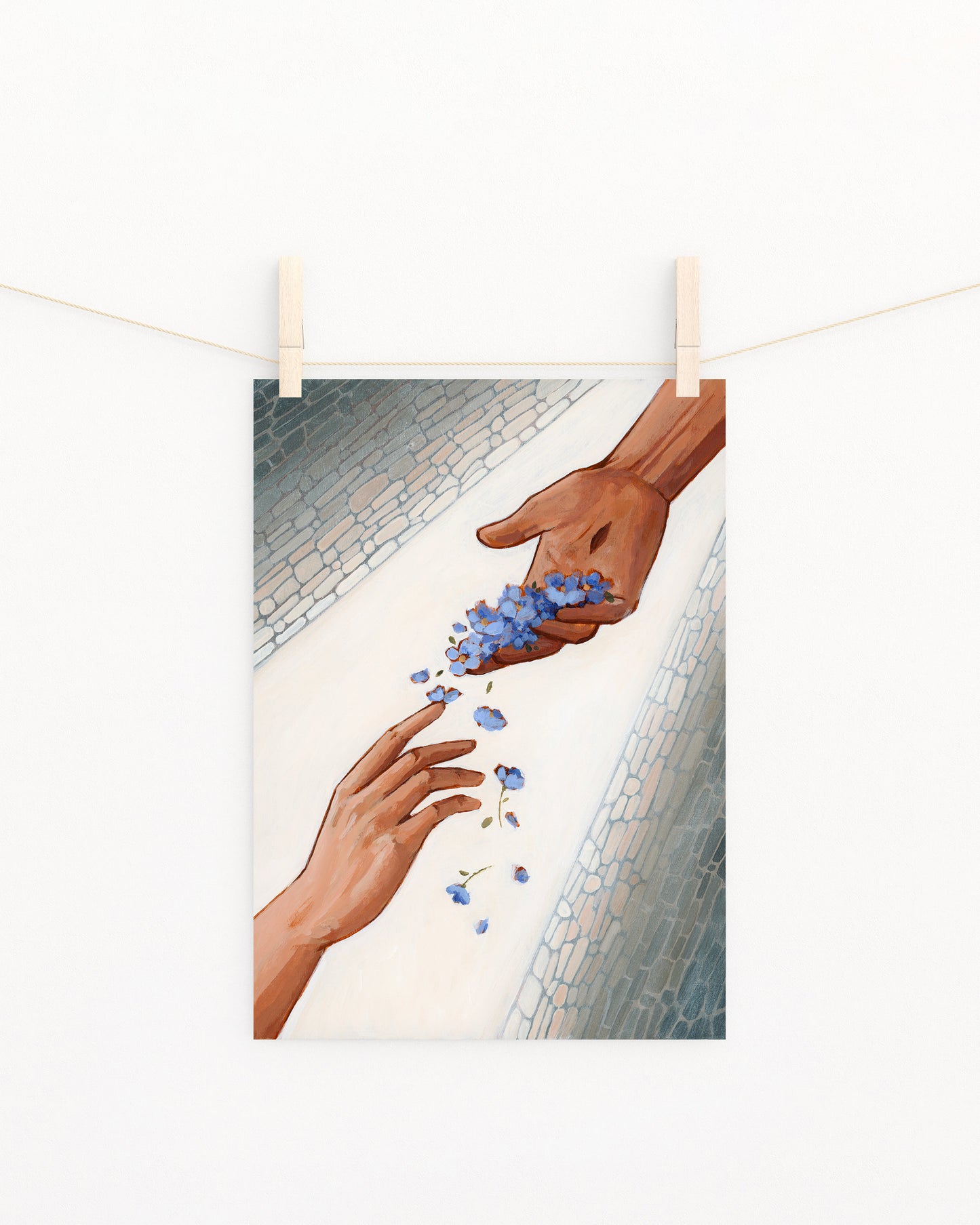 'Reaches My Reaching' Print