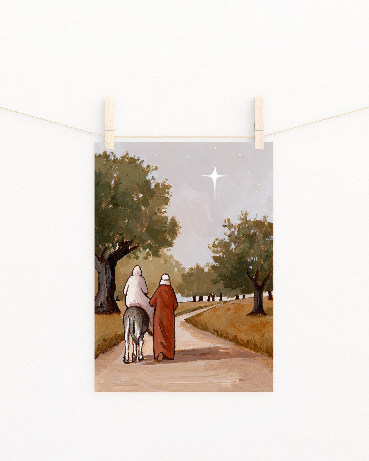 'The Road To Bethlehem' Print