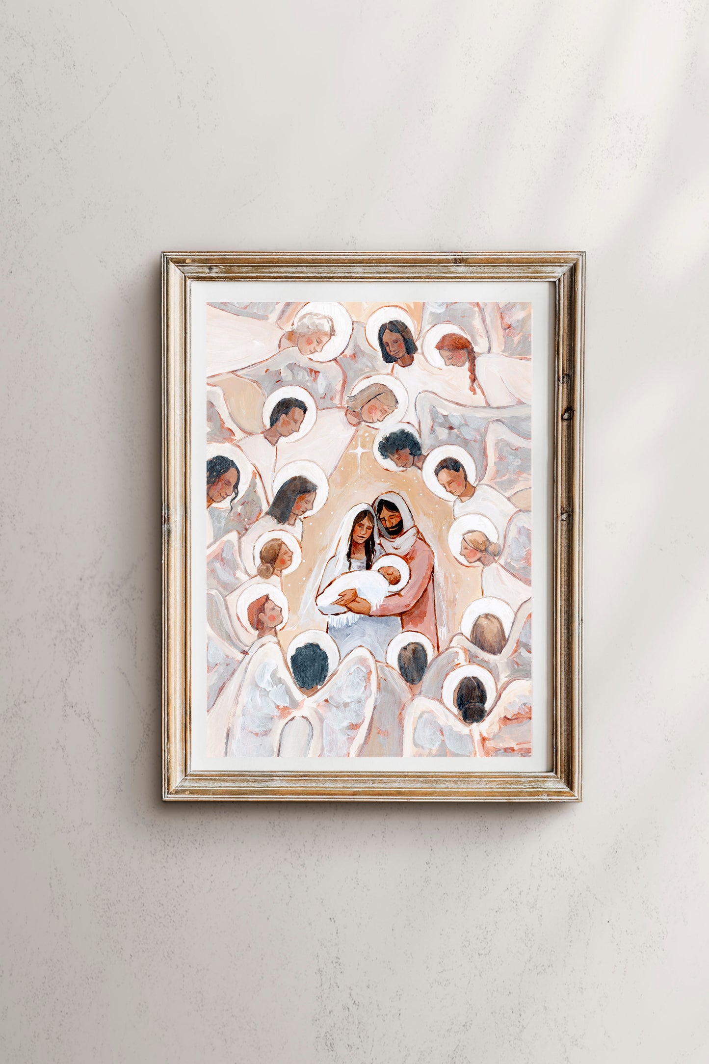 'Saints And Angels Sing!' Print