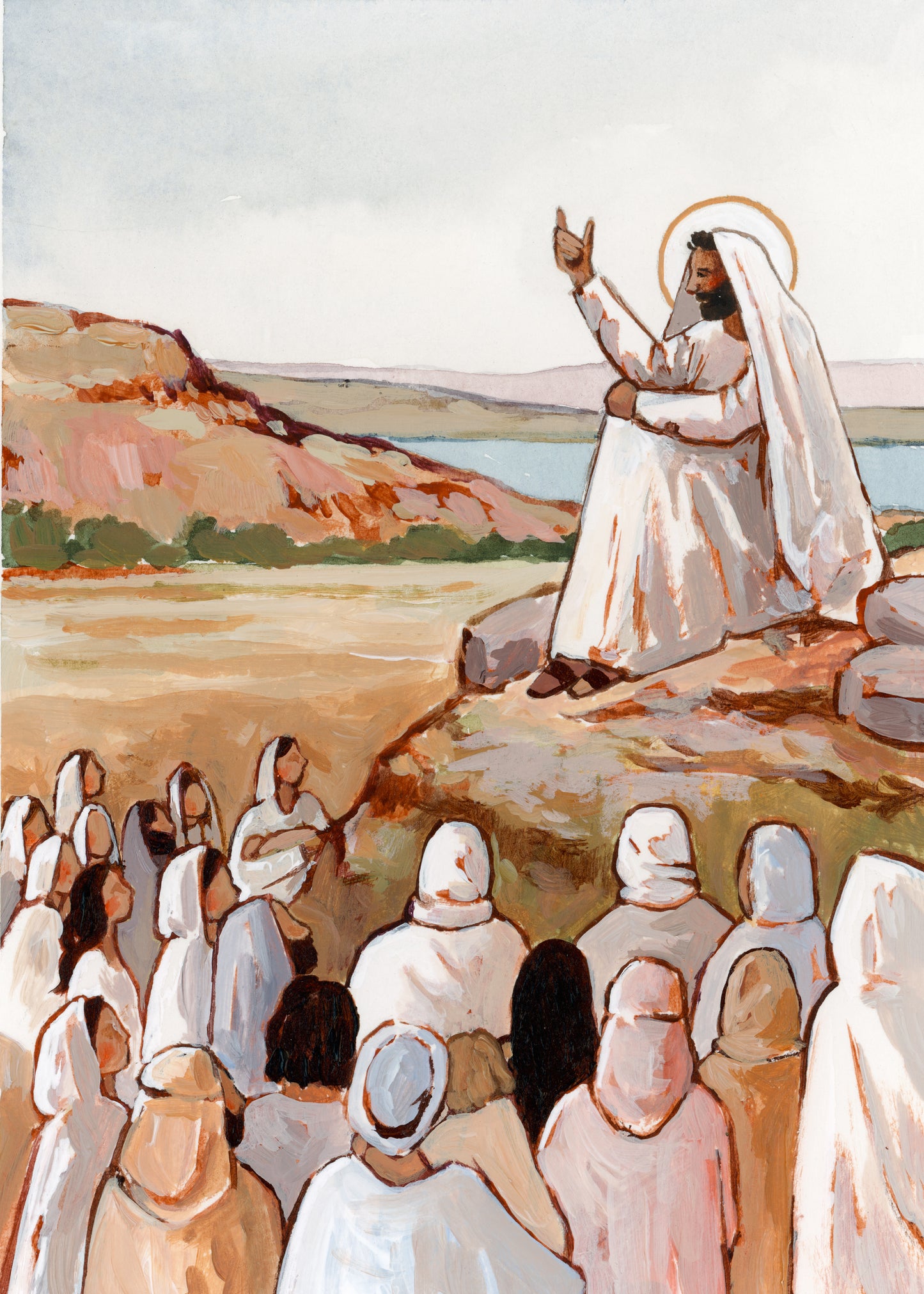 'The Sermon On The Mount' Print