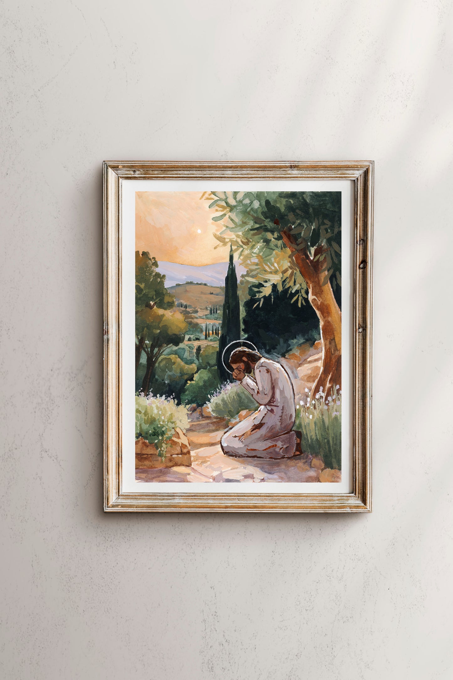 'Sorrow In The Garden' Print