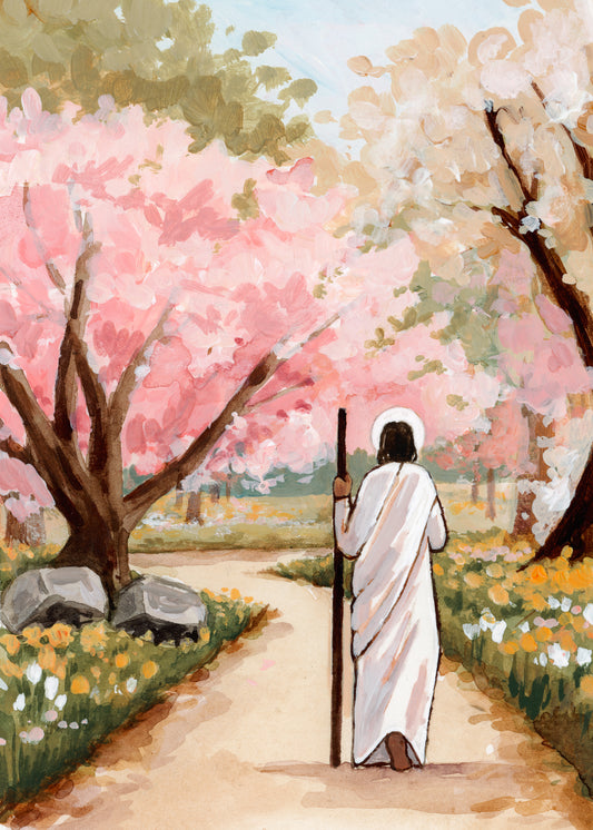 Copy of 'He Is In Every Spring' Canvas Print