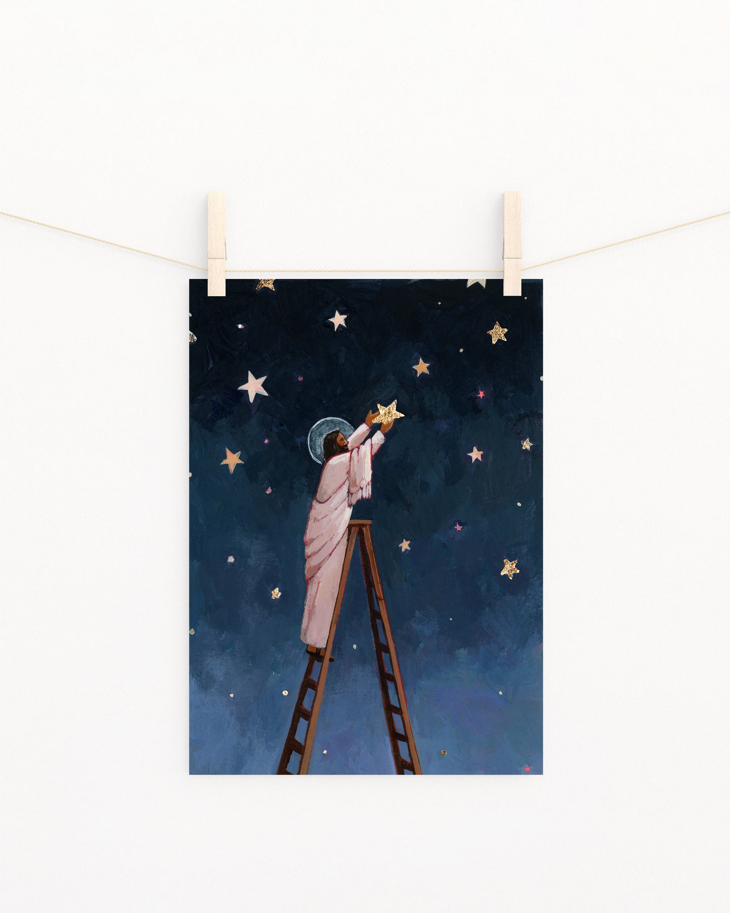 'He Places Stars In The Sky For You' Print