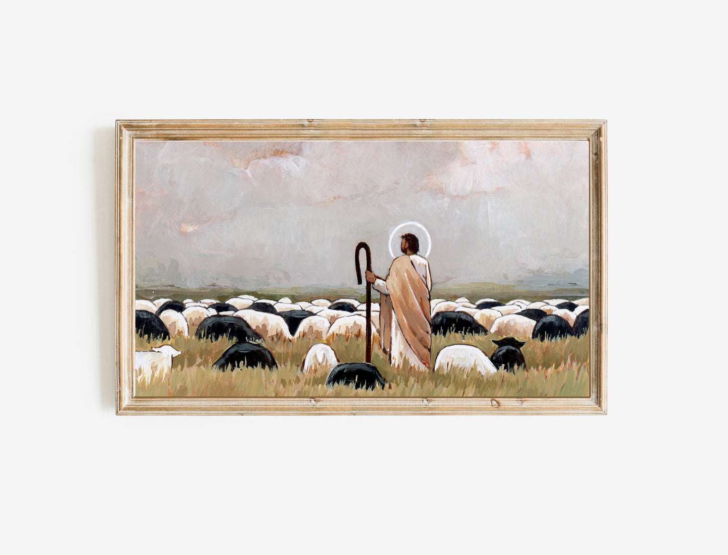 Our Steadfast Shepherd- digital download for TV Frame