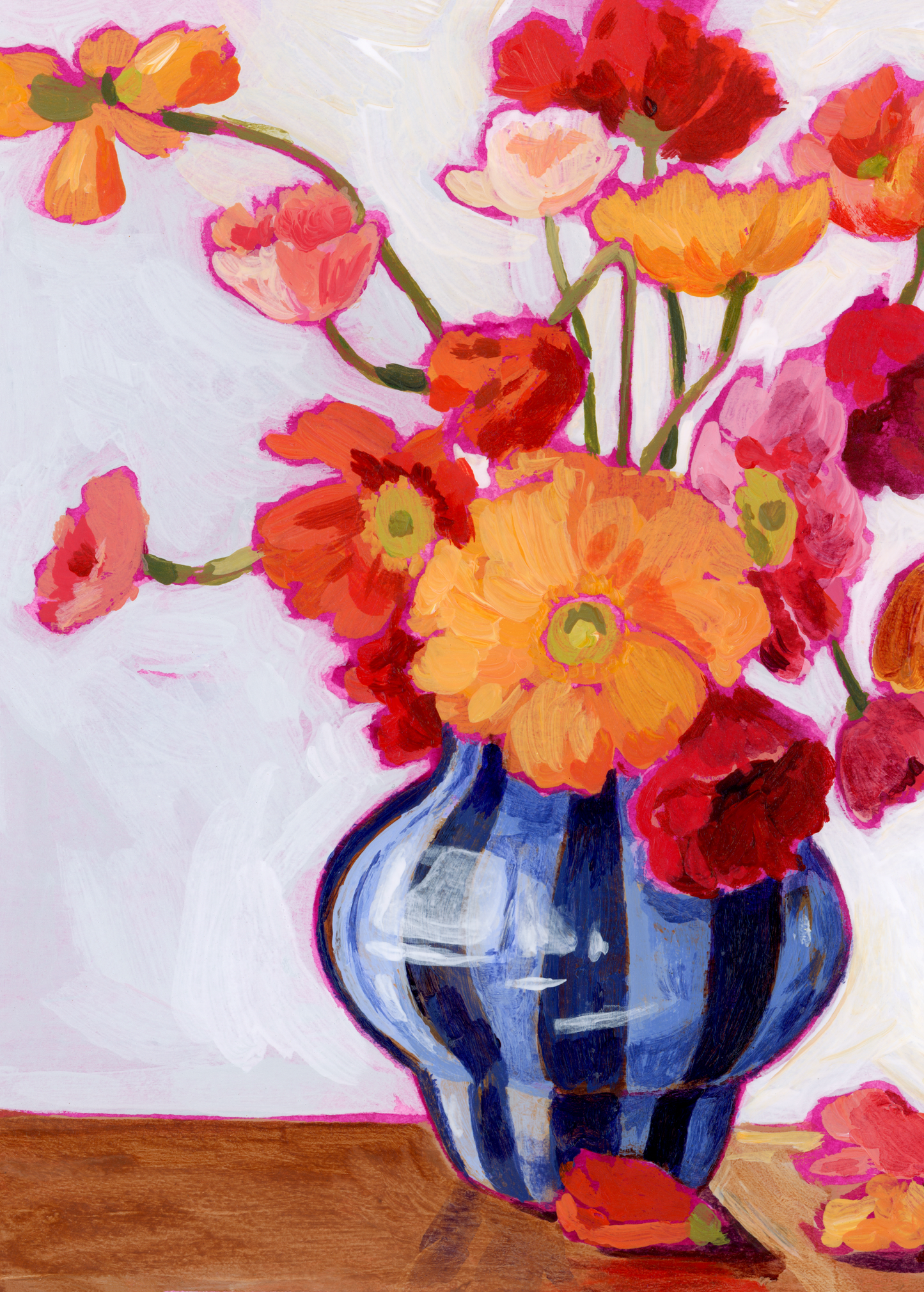 'Summer Poppies' Print