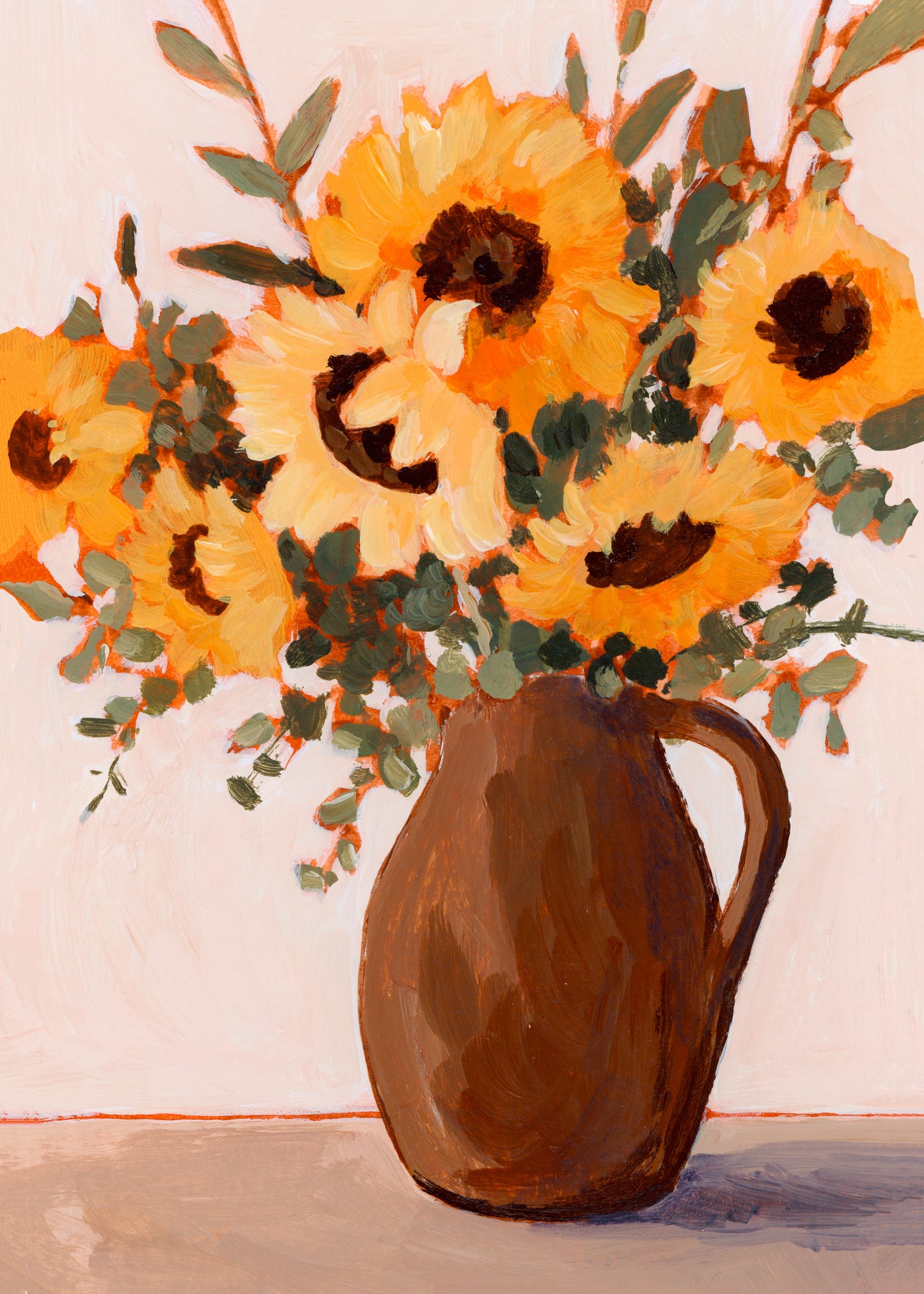 'You Are My Sunflower' Print