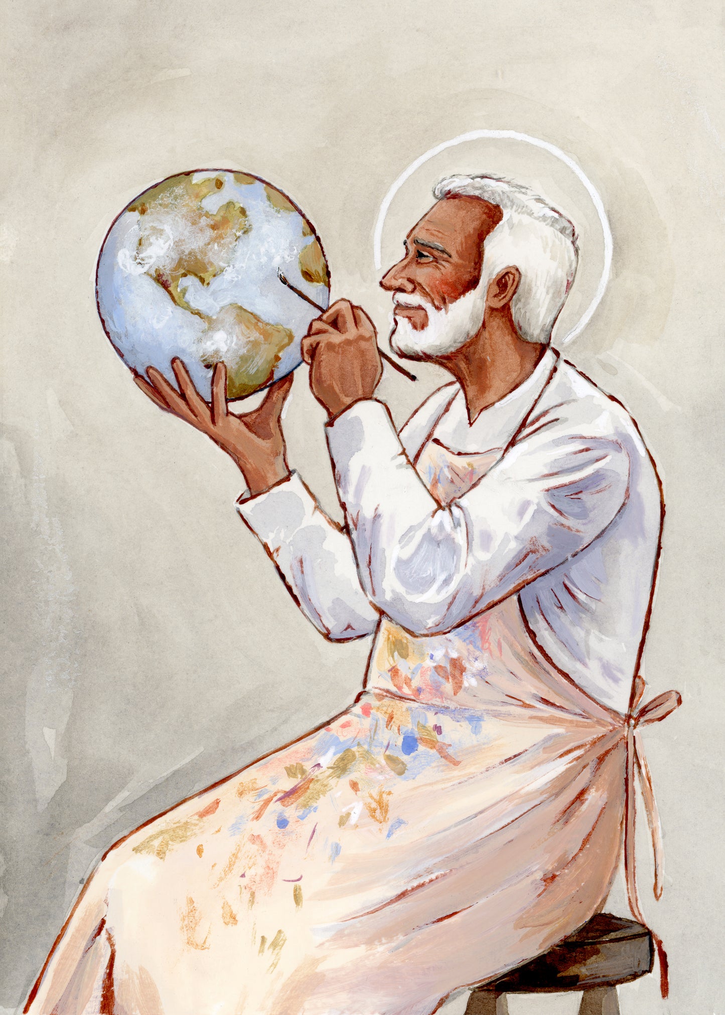 'The Great Artist' Canvas Print