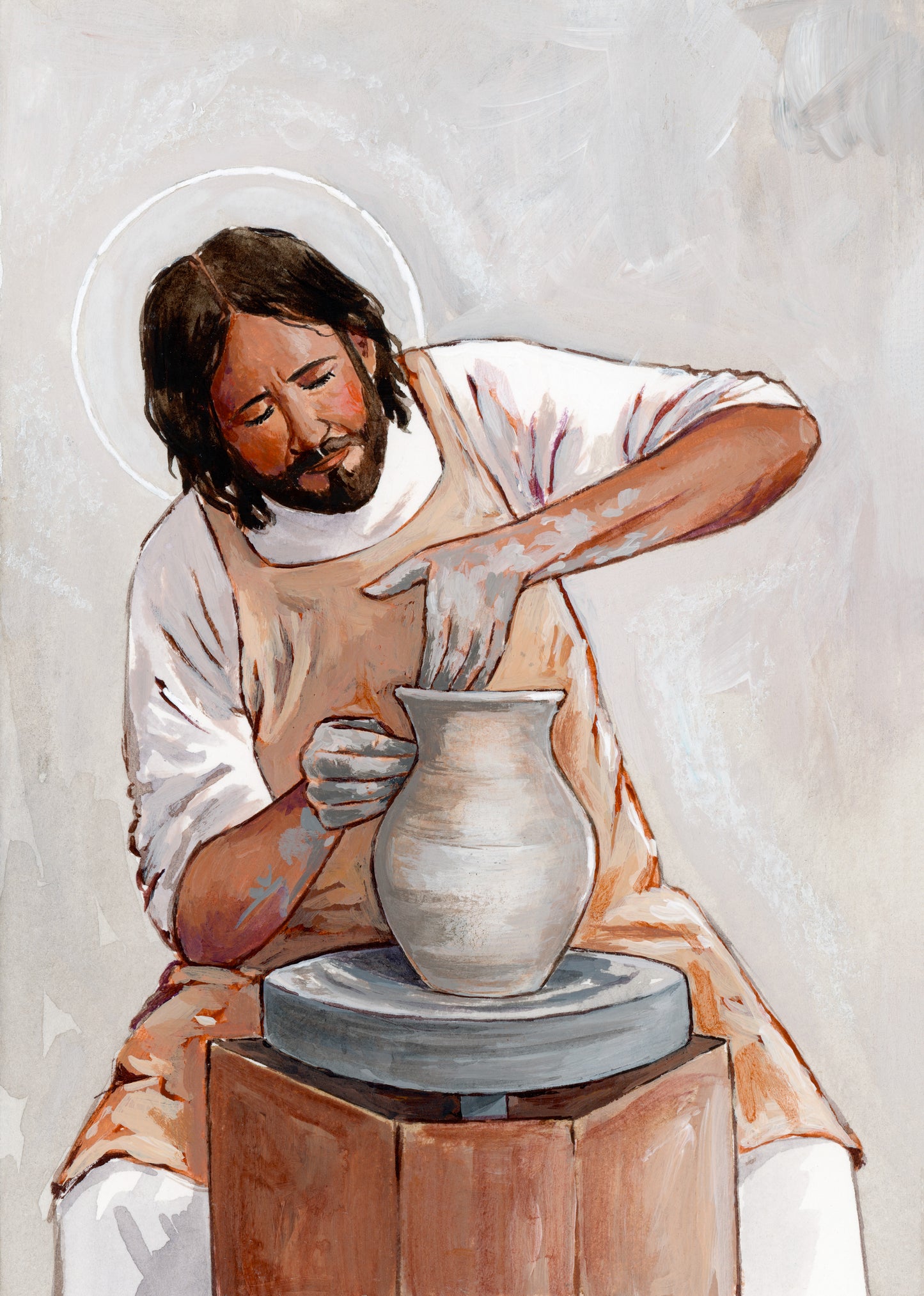 'The Master Potter' Print
