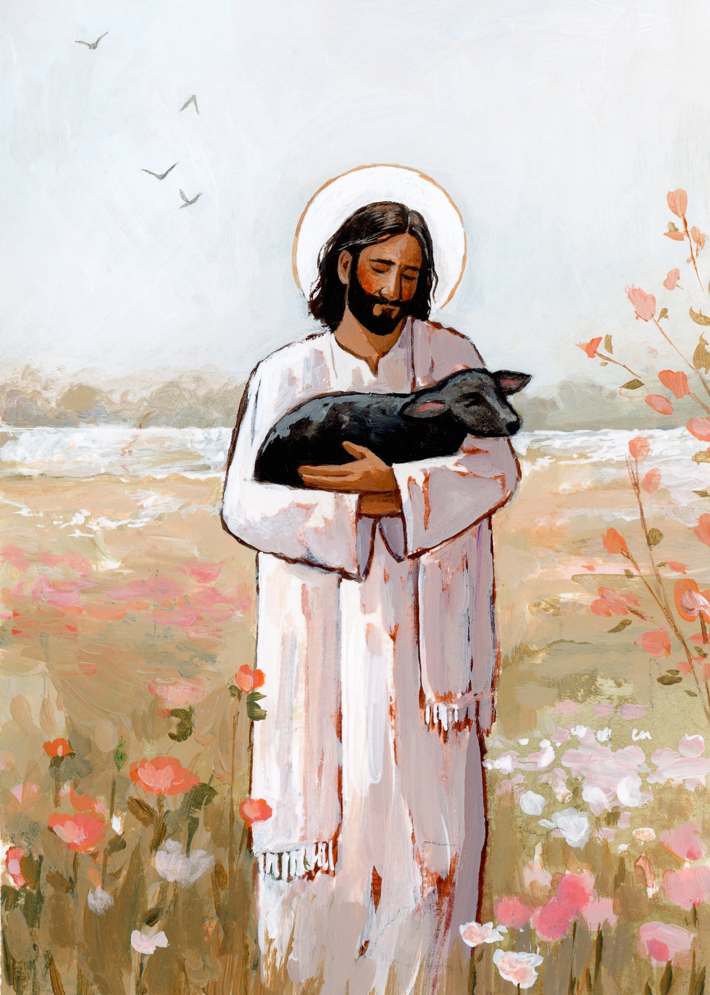 'He Carries Me Through Every Spring' Print