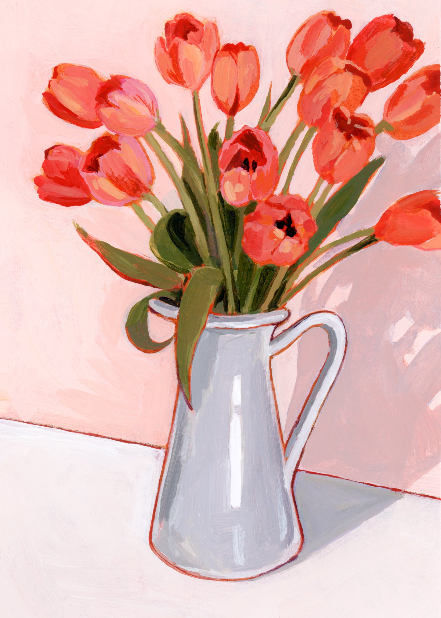 'Spring Tulips' Print