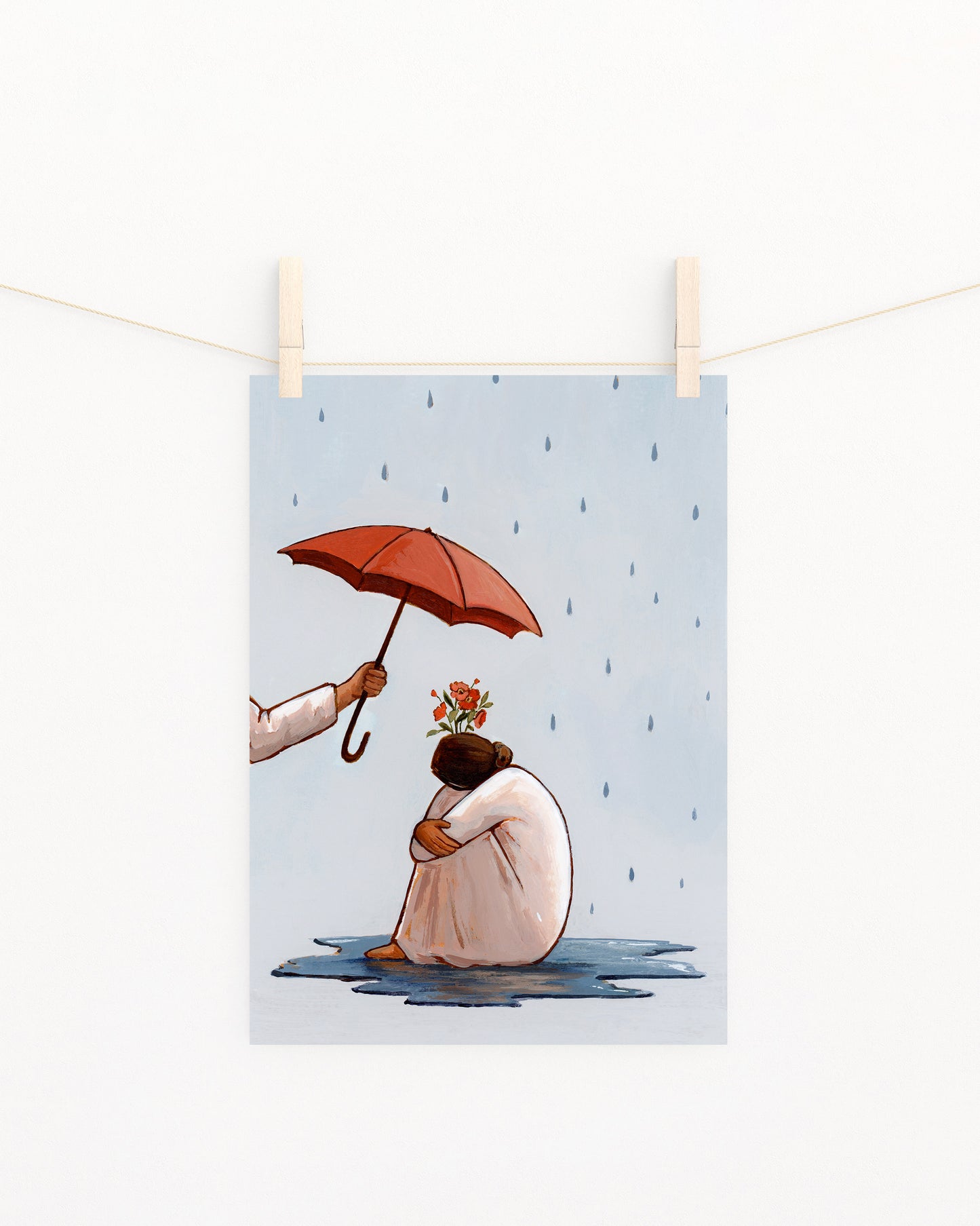 'I'll Be Your Shelter' Print