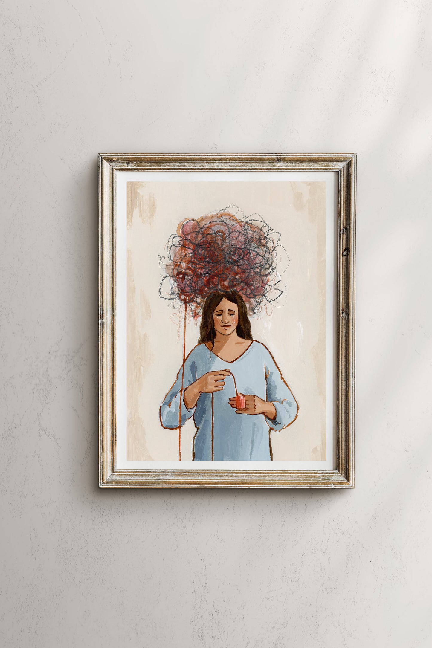 'Untangling My Mind' Print