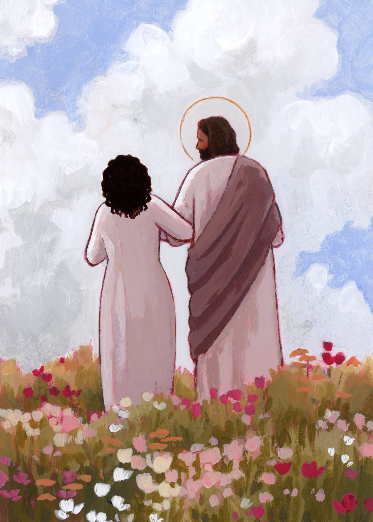 'He Will Walk With Me' Print