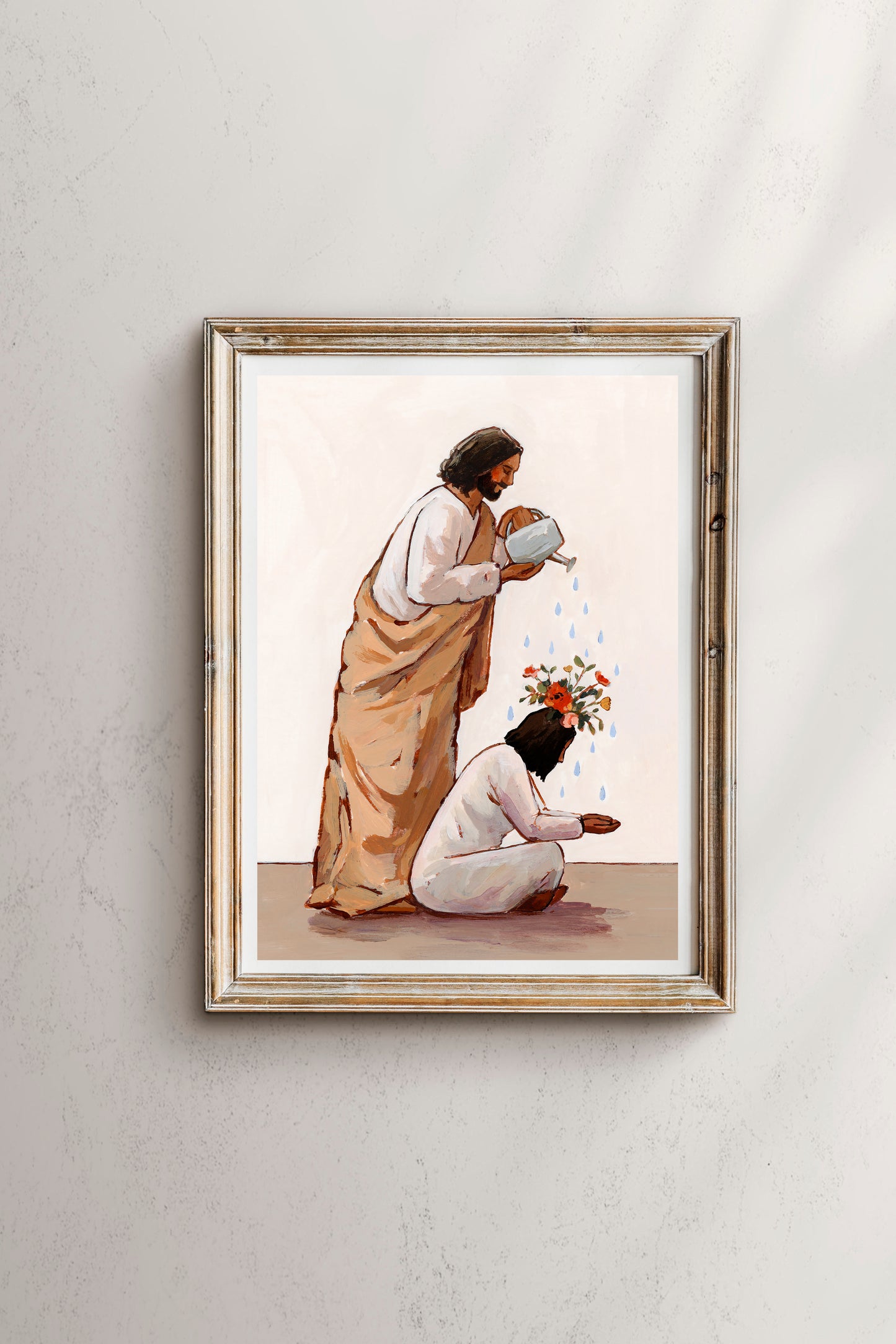 'I Asked For Flowers And He Gave Me Rain' Print