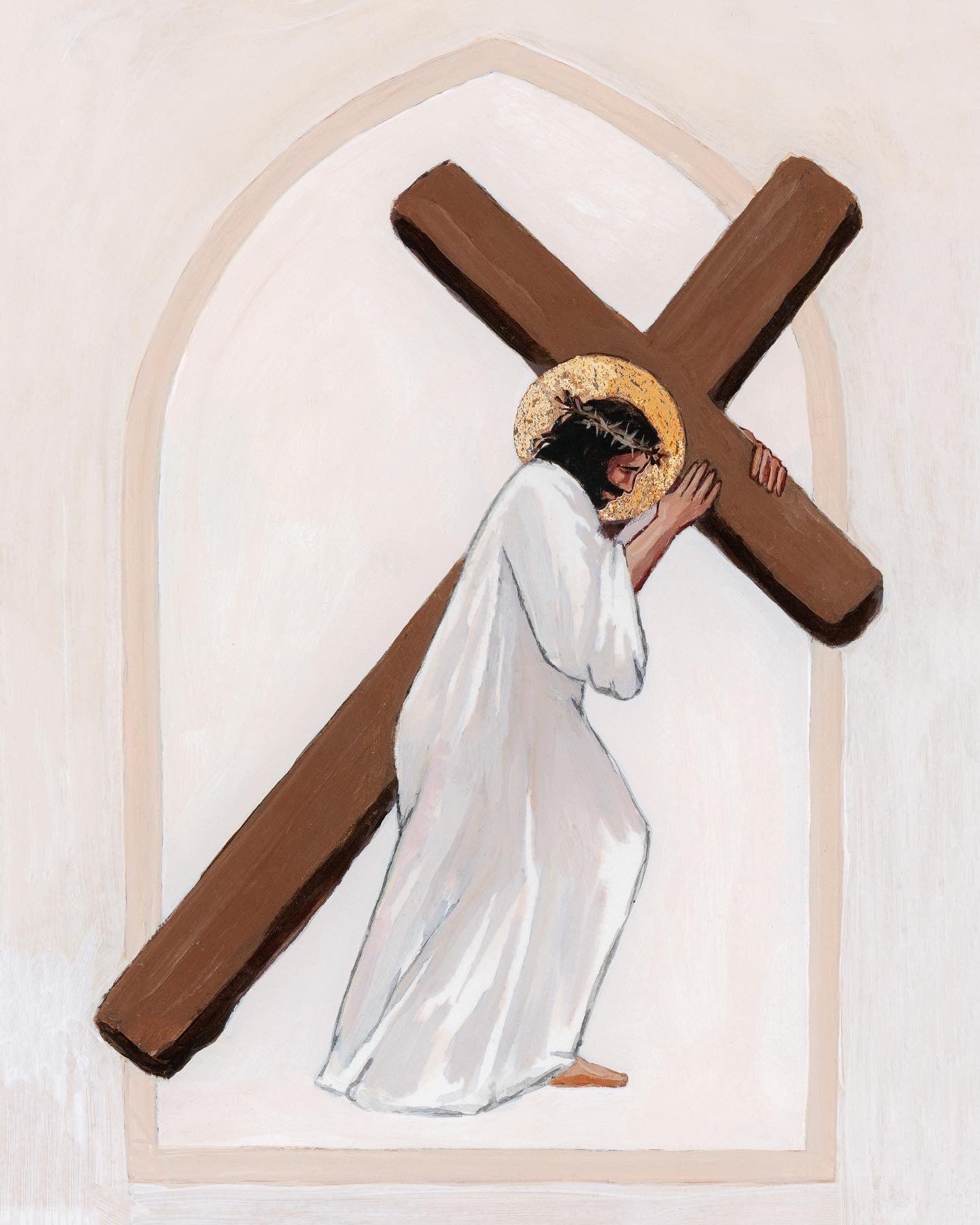 'Surely He Hath Borne Our Griefs' Print