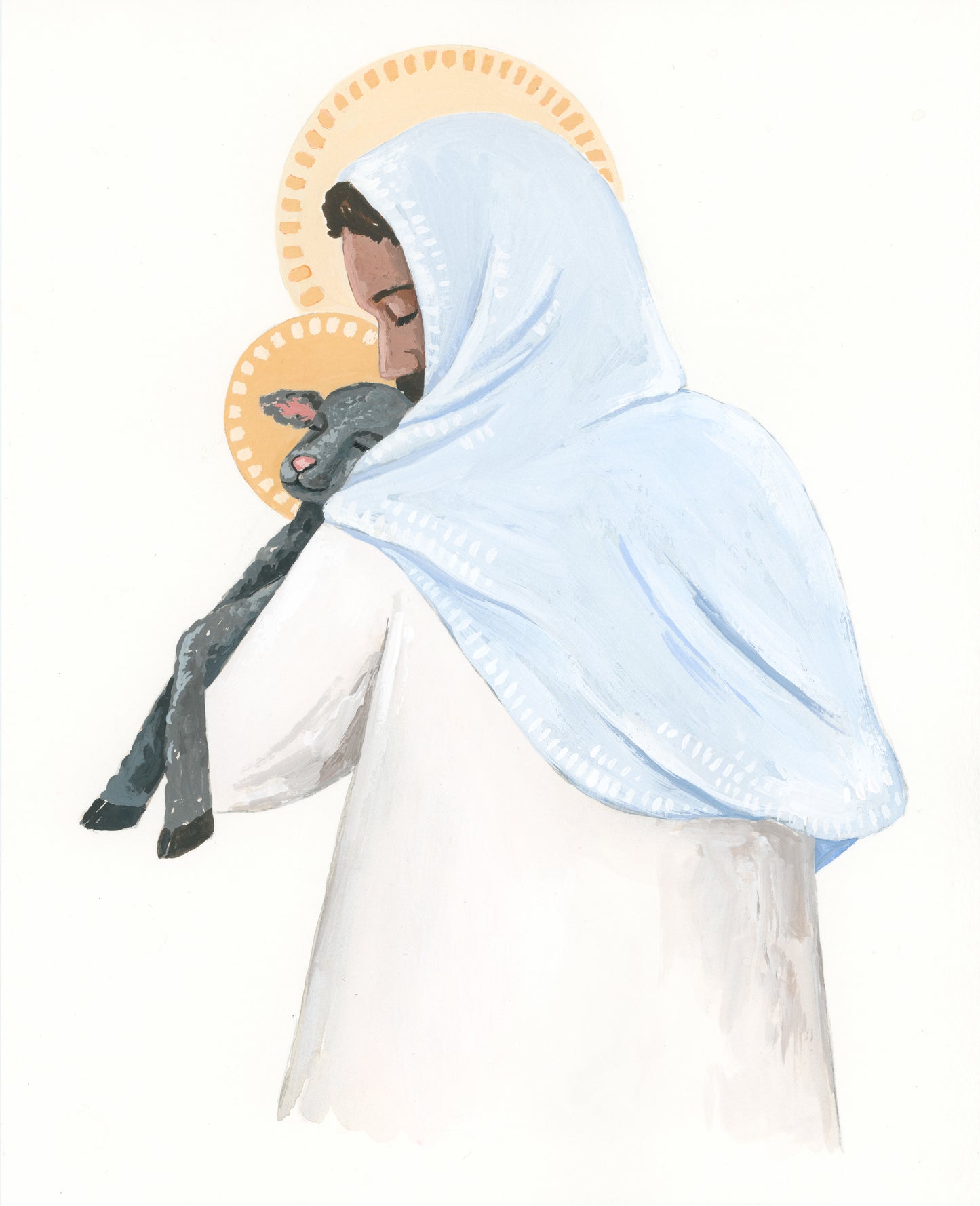 My Little Lamb Print