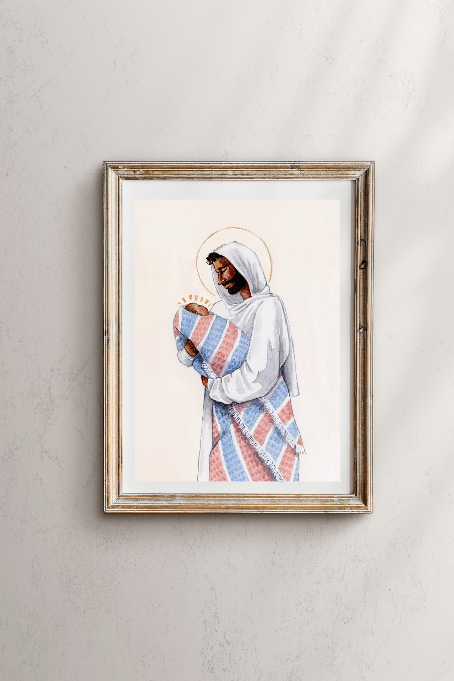 'In His Tender Care' Print