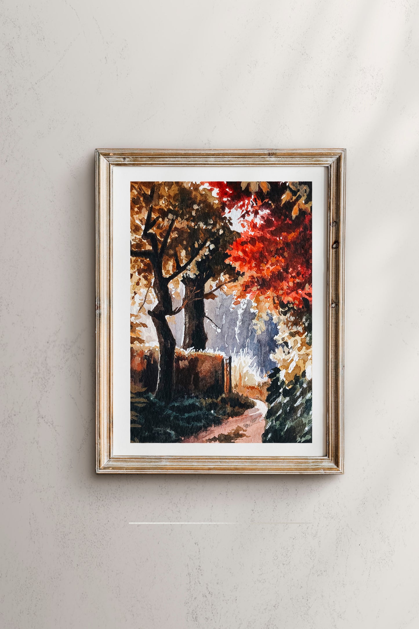 'A Crisp Fall Morning' Print