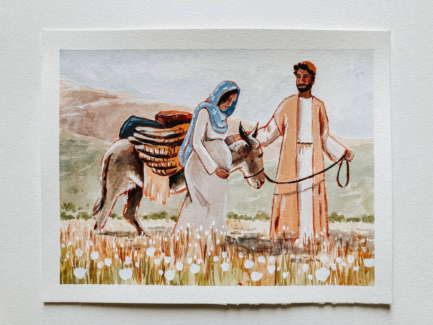 The Road To Bethlehem Print
