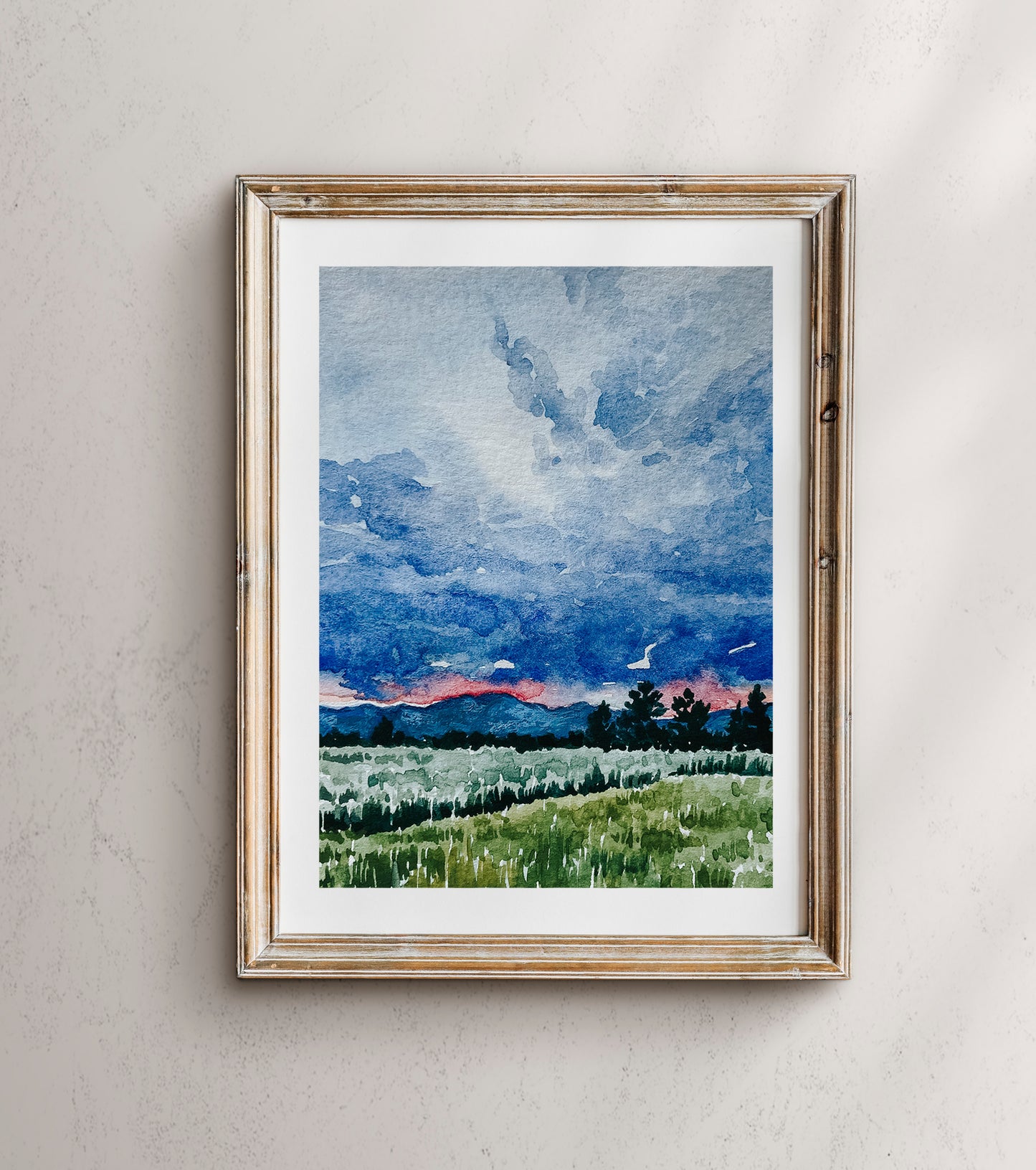 When Stormy Skies Greet Me (Laramie Mountains, WY)