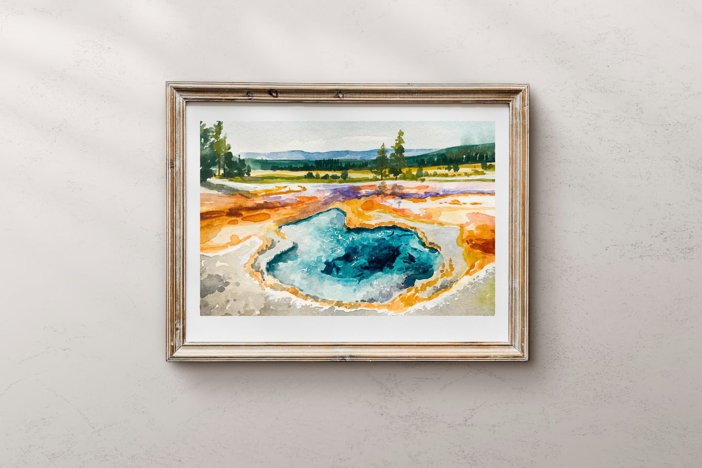 Yellowstone National Park #2 print