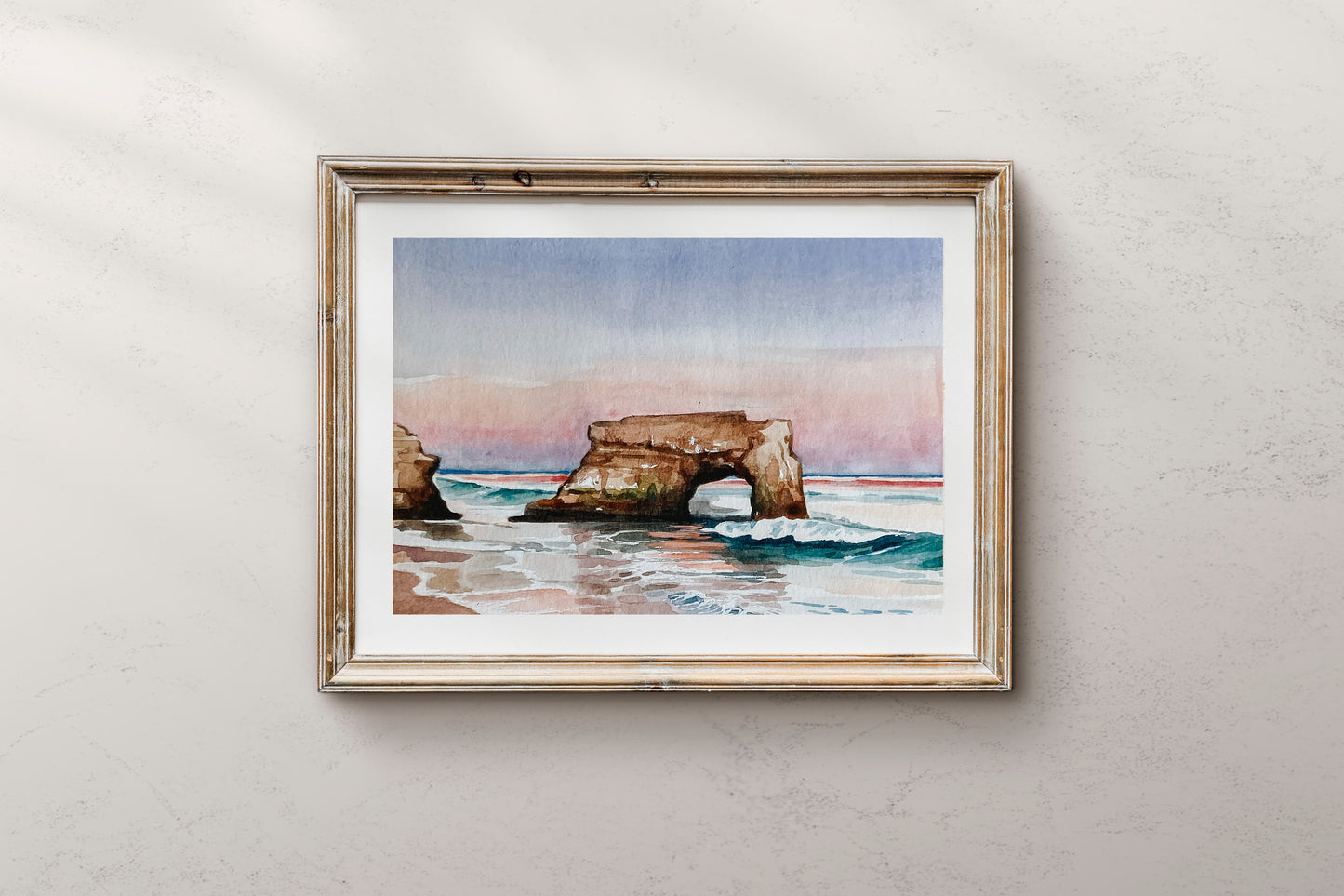 Natural Bridges Sunset print