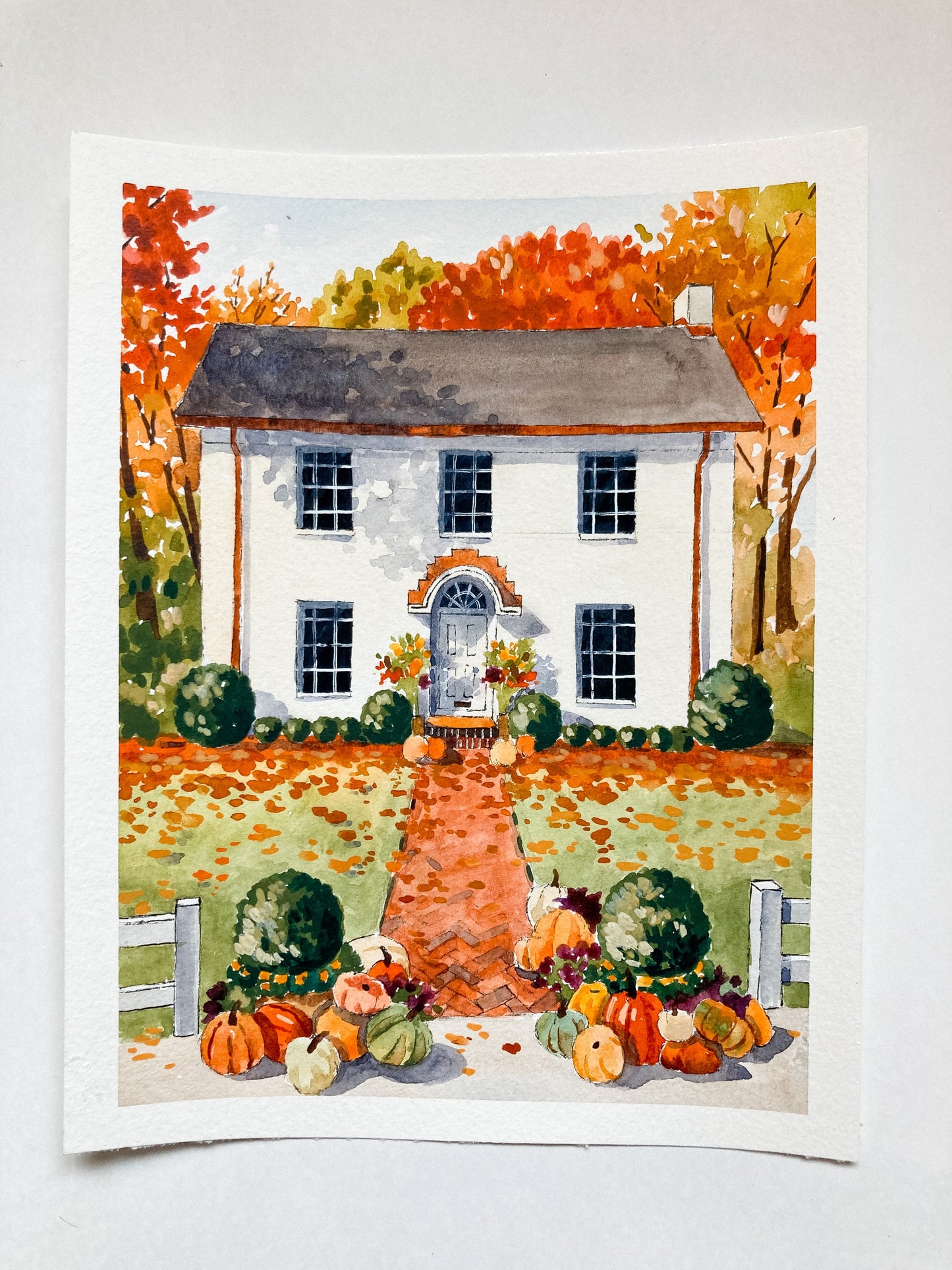 August Slipped Away Print