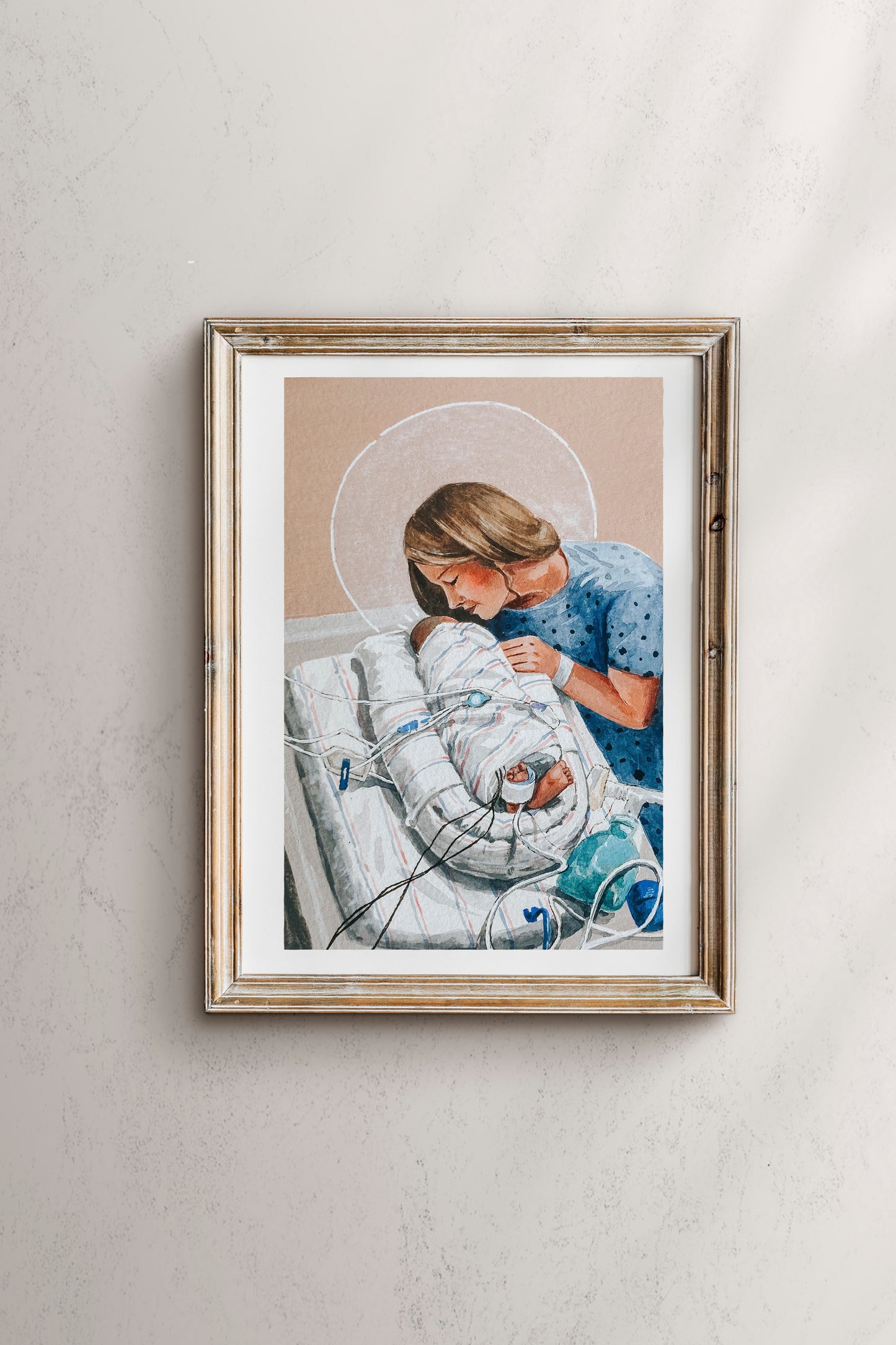 'Always Together, Even Apart' print