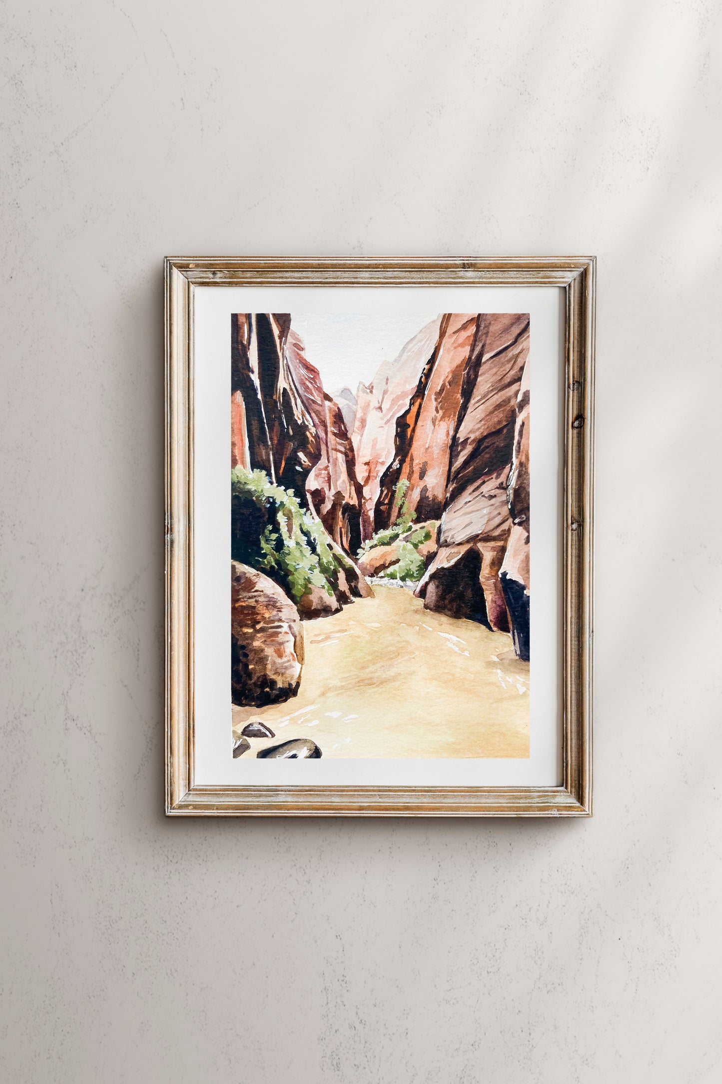 Zion National Park Narrows print