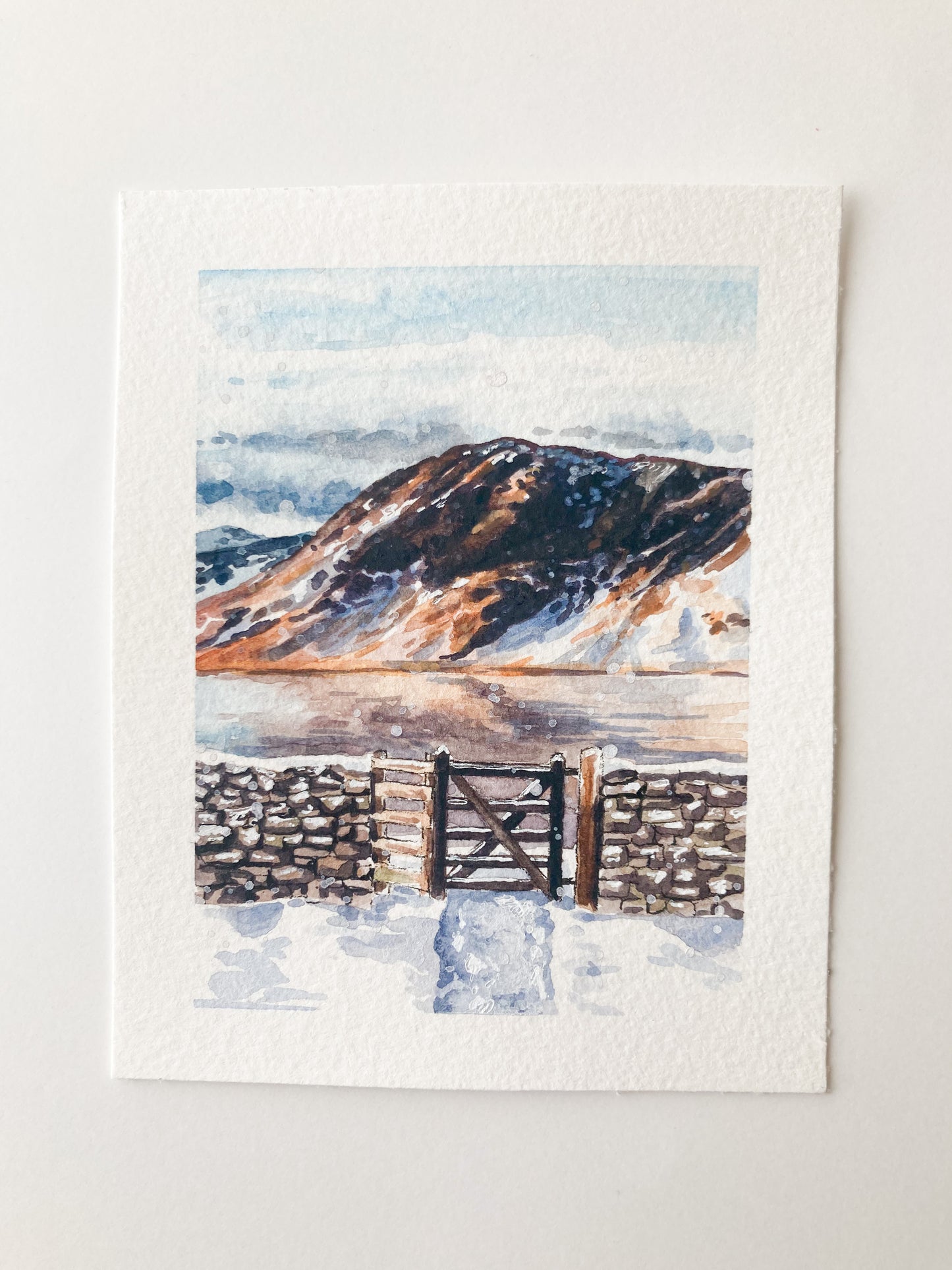 Morning Winter Light Print