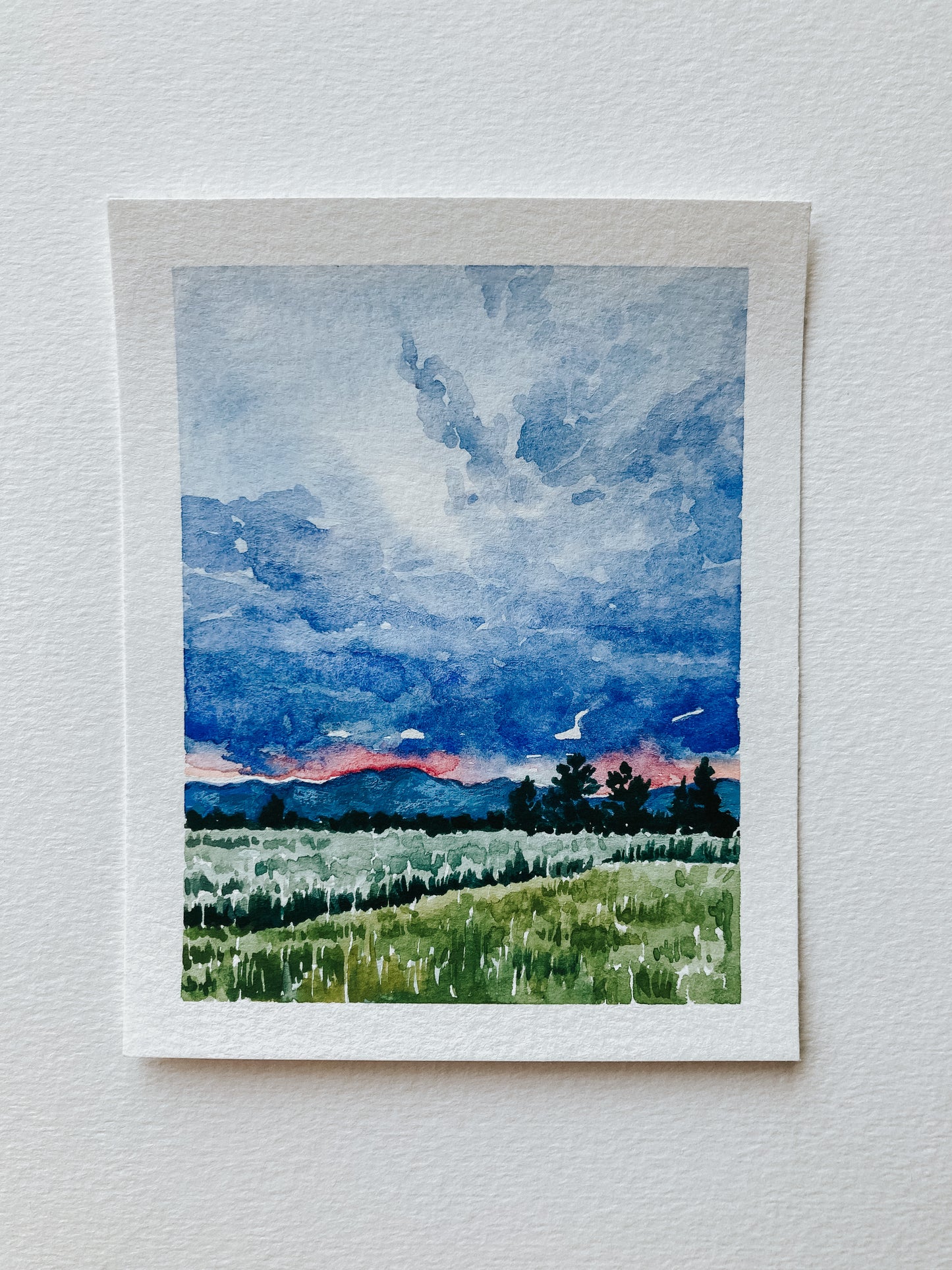 When Stormy Skies Greet Me (Laramie Mountains, WY)